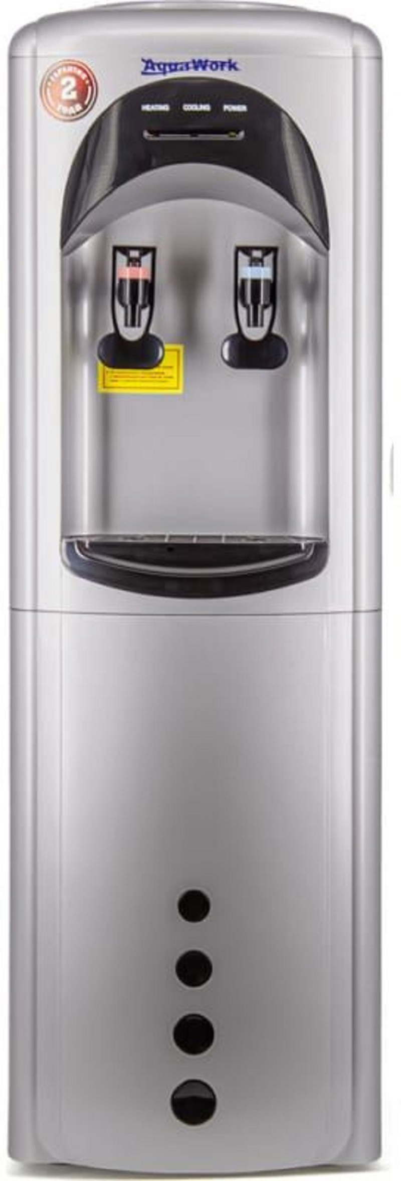 Изображение товара Кулер Aqua work 1975790 напольный электронный серебристый/черный