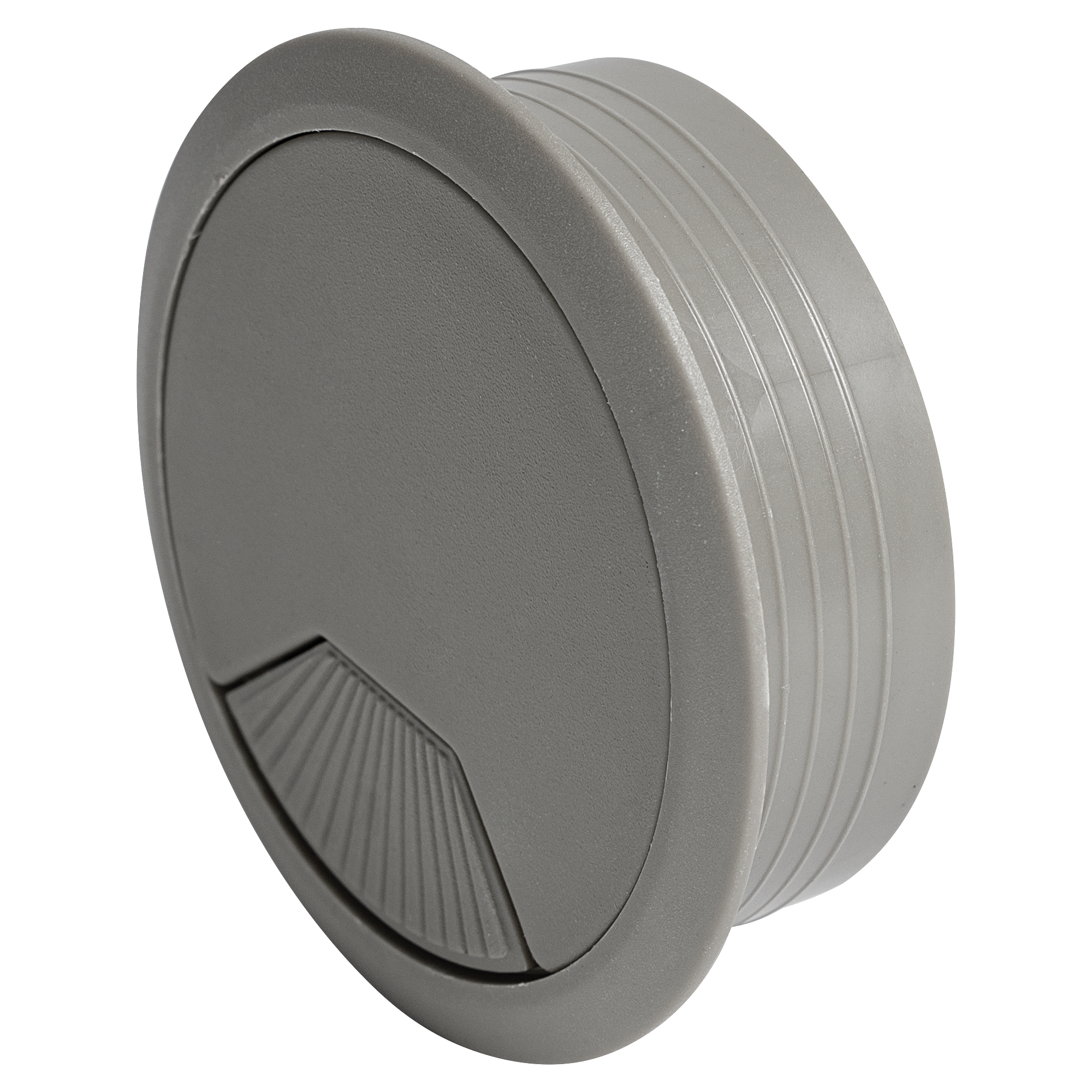 Заглушка для кабель-канала Jet 60 мм цвет серый