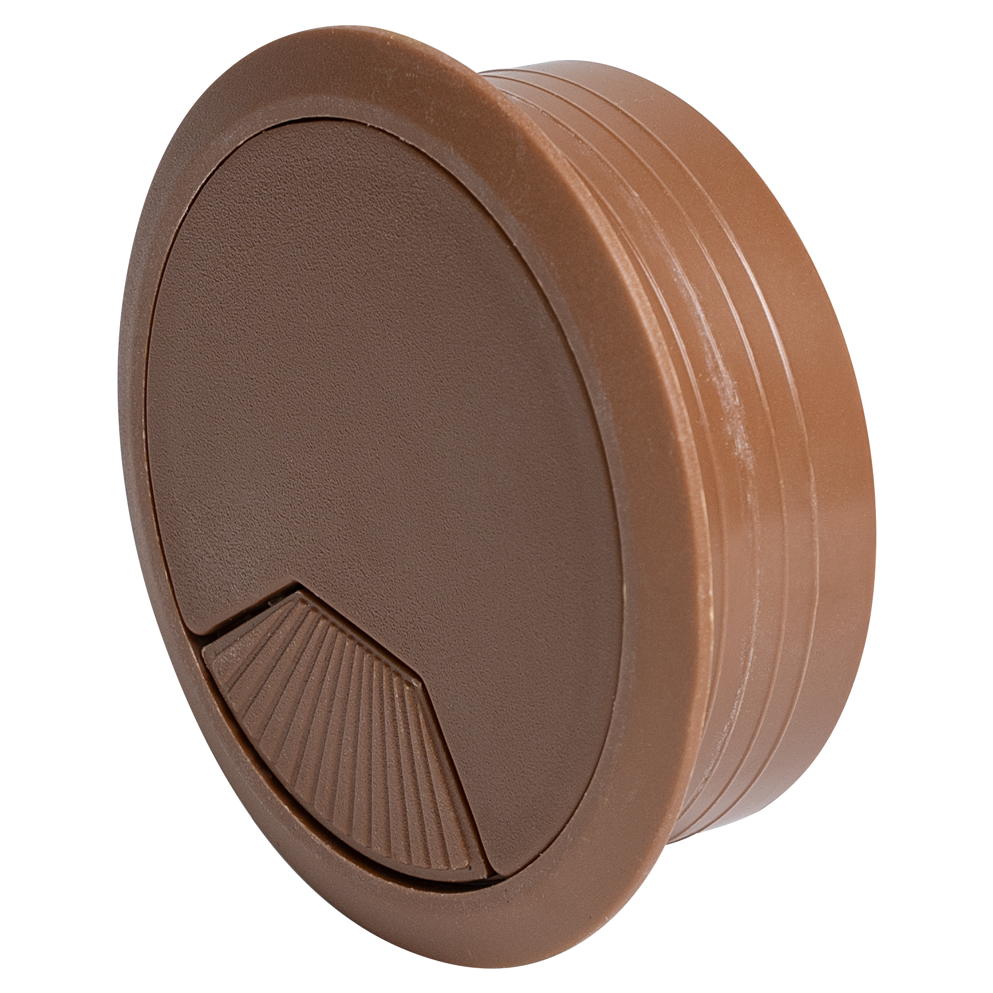 Заглушка для кабель-канала Jet 60 мм цвет коричневый