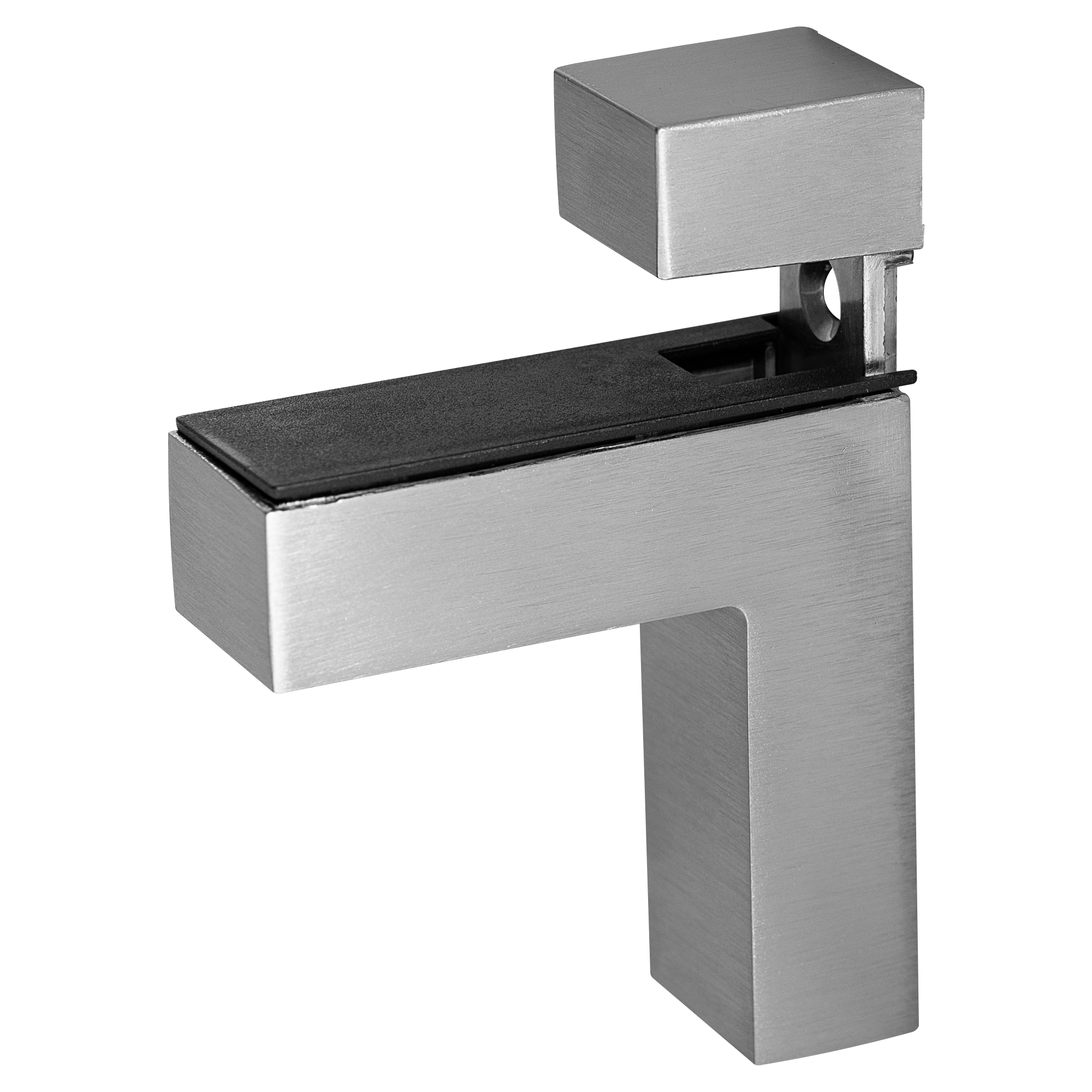 Полкодержатель Пеликан 85x24x64 мм ЦАМ цвет никель