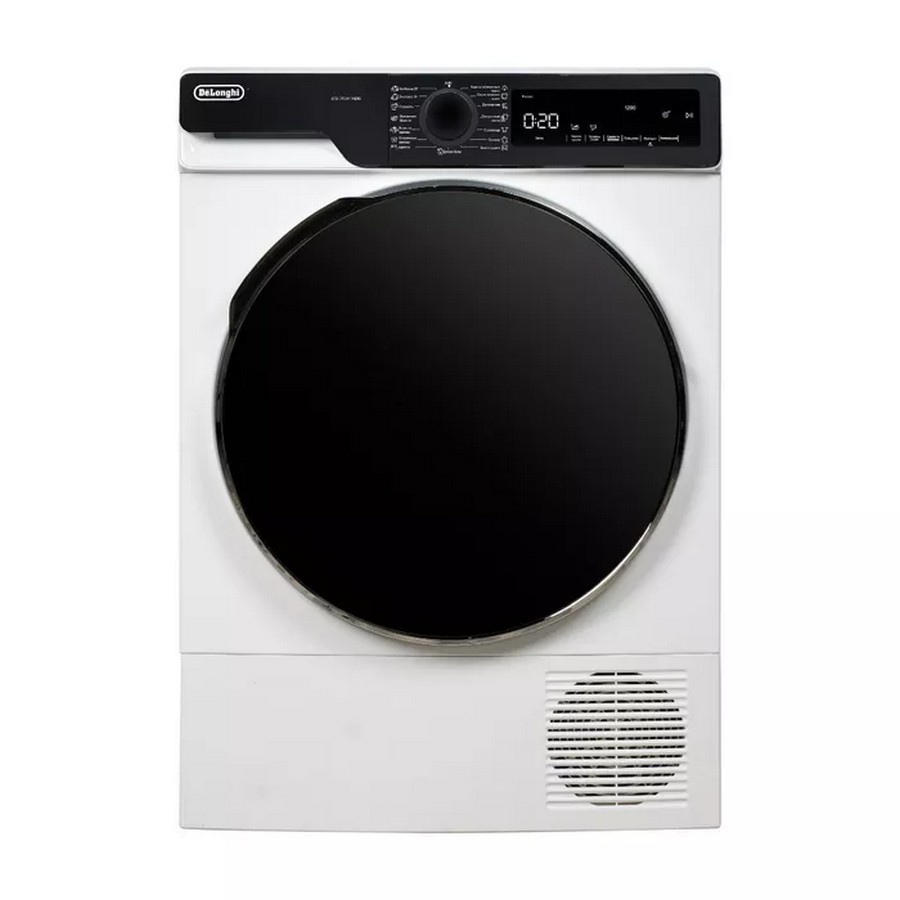 Изображение товара Сушильная машина DeLonghi DTD 795 H FABIO 59.60x84.5x52.50 см 7кг цвет белый Изображение товара Сушильная машина DeLonghi DTD 795 H FABIO 59.60x84.5x52.50 см 7кг цвет белый