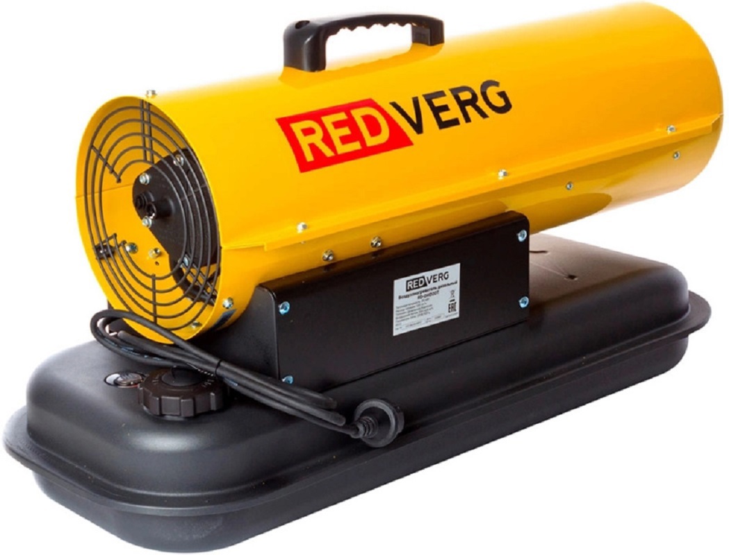 Изображение товара Дизельная тепловая пушка REDVERG RD-DHD20T 20 кВт для больших помещений