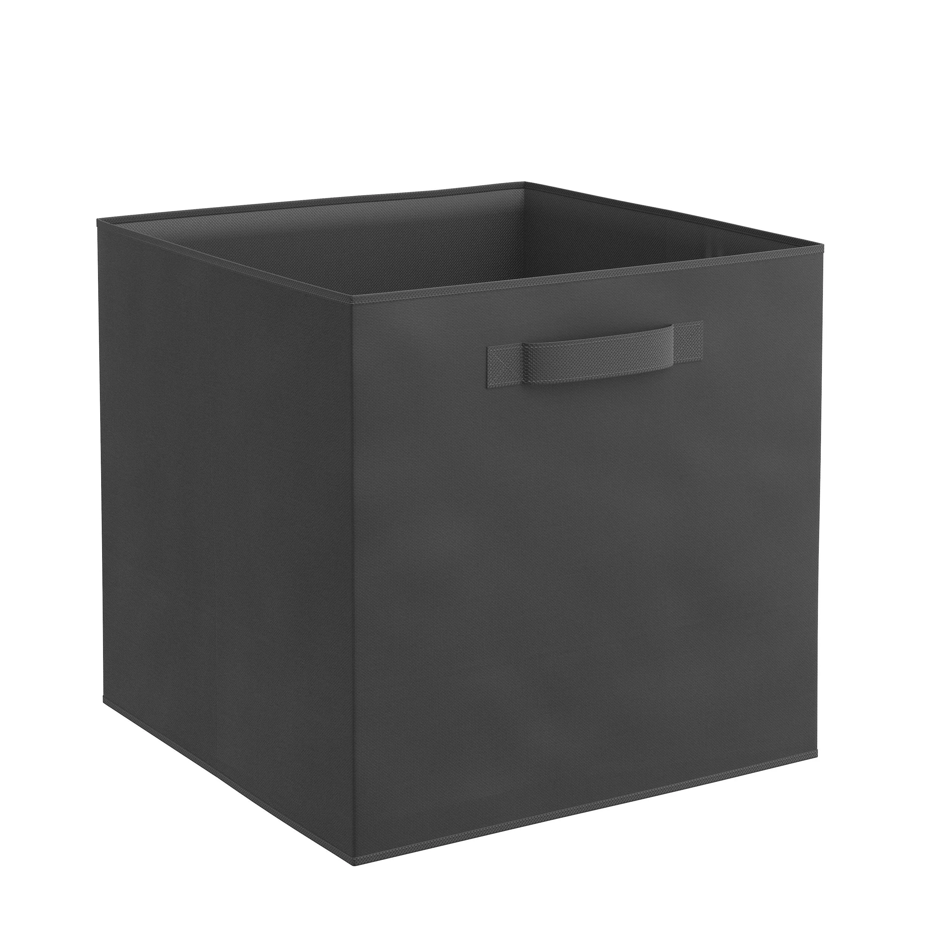 Короб Spaceo KUB 31x31x31 см 29.7 л полипропилен цвет чёрный - 1