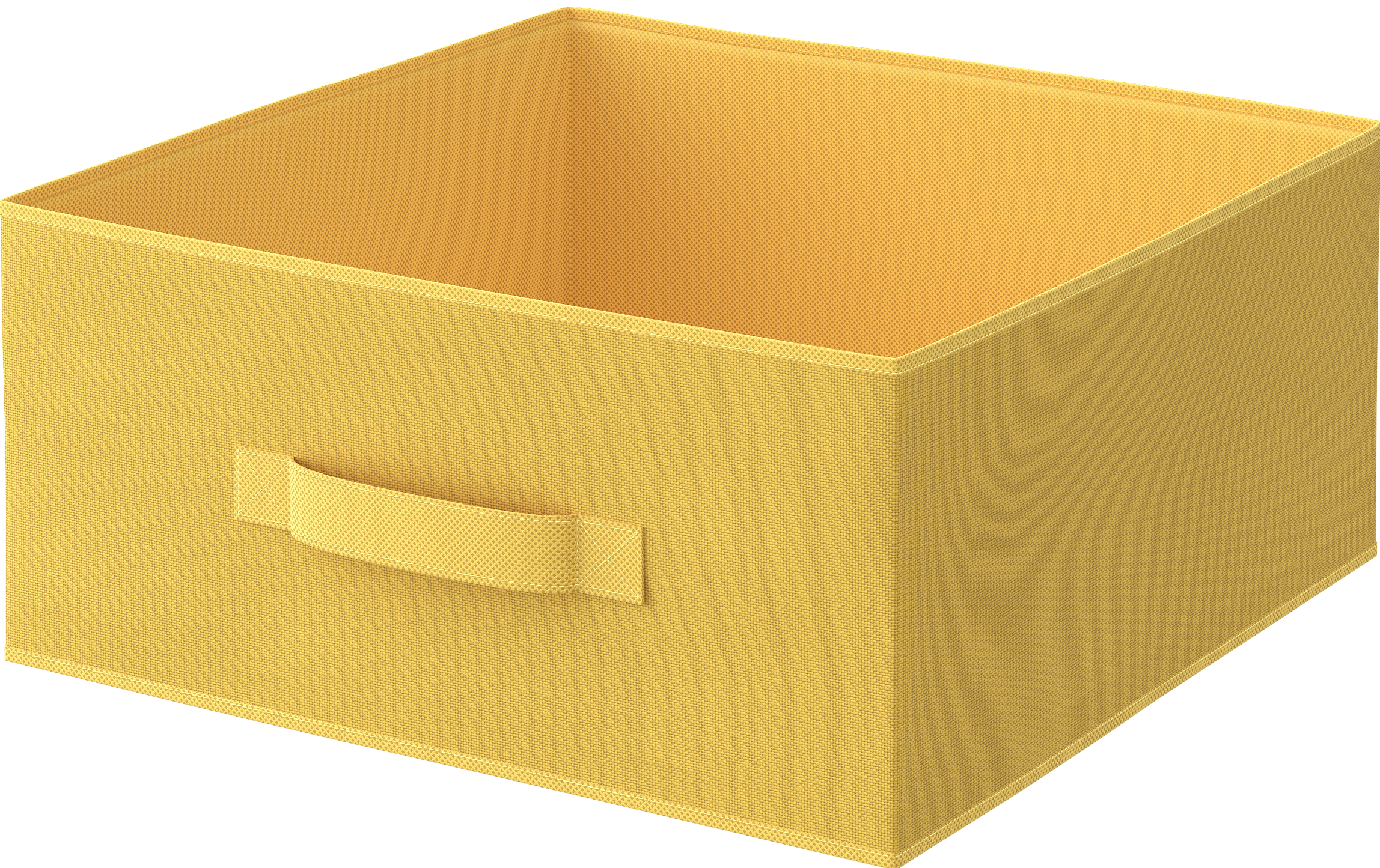 Короб Spaceo KUB Banana 15x31x31 см 14.4 л полиэстер цвет жёлтый - 1