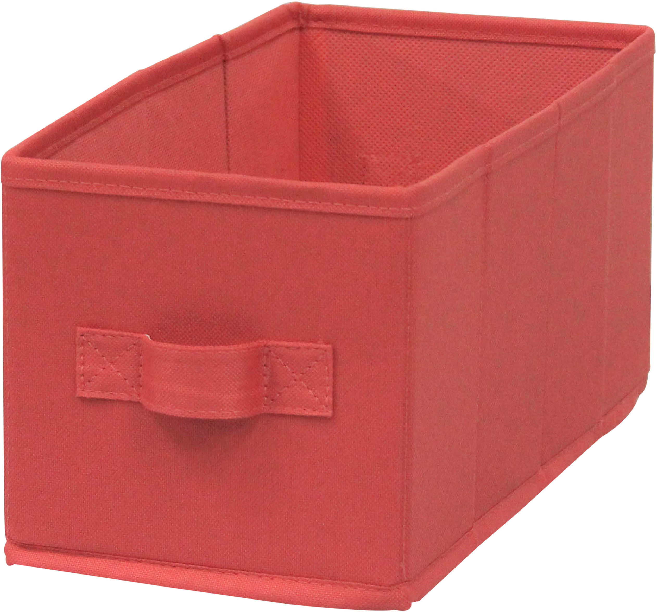 Короб Spaceo KUB Cocktail 15x31x15 см 6.9 л полиэстер цвет коралловый - 1