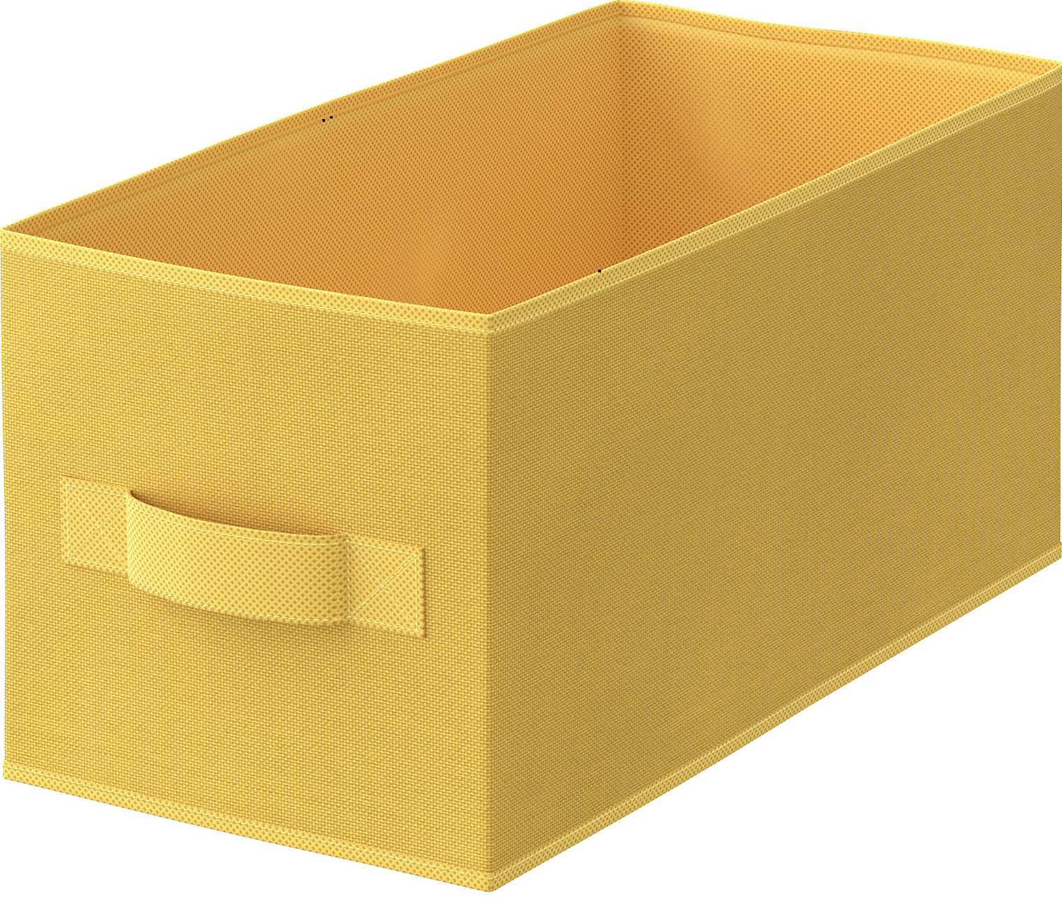Короб Spaceo KUB Banana 15x31x15 см 6.9 л полиэстер цвет жёлтый - 1