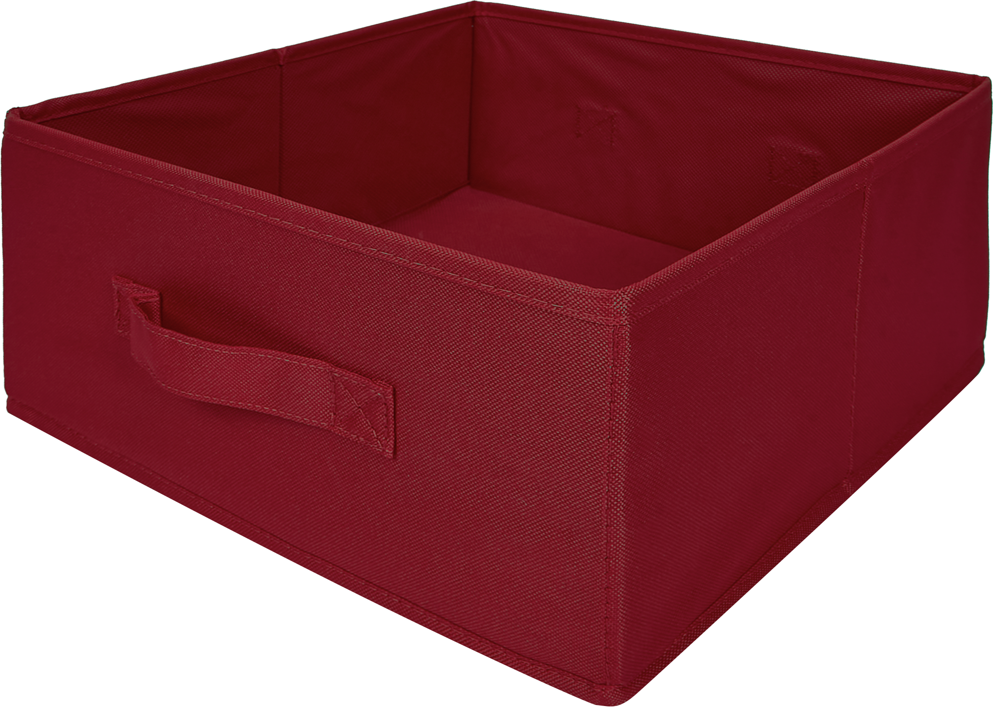 Короб Spaceo KUB 31x31x15 см 14.4 л полипропилен цвет тёмно-красный - 1