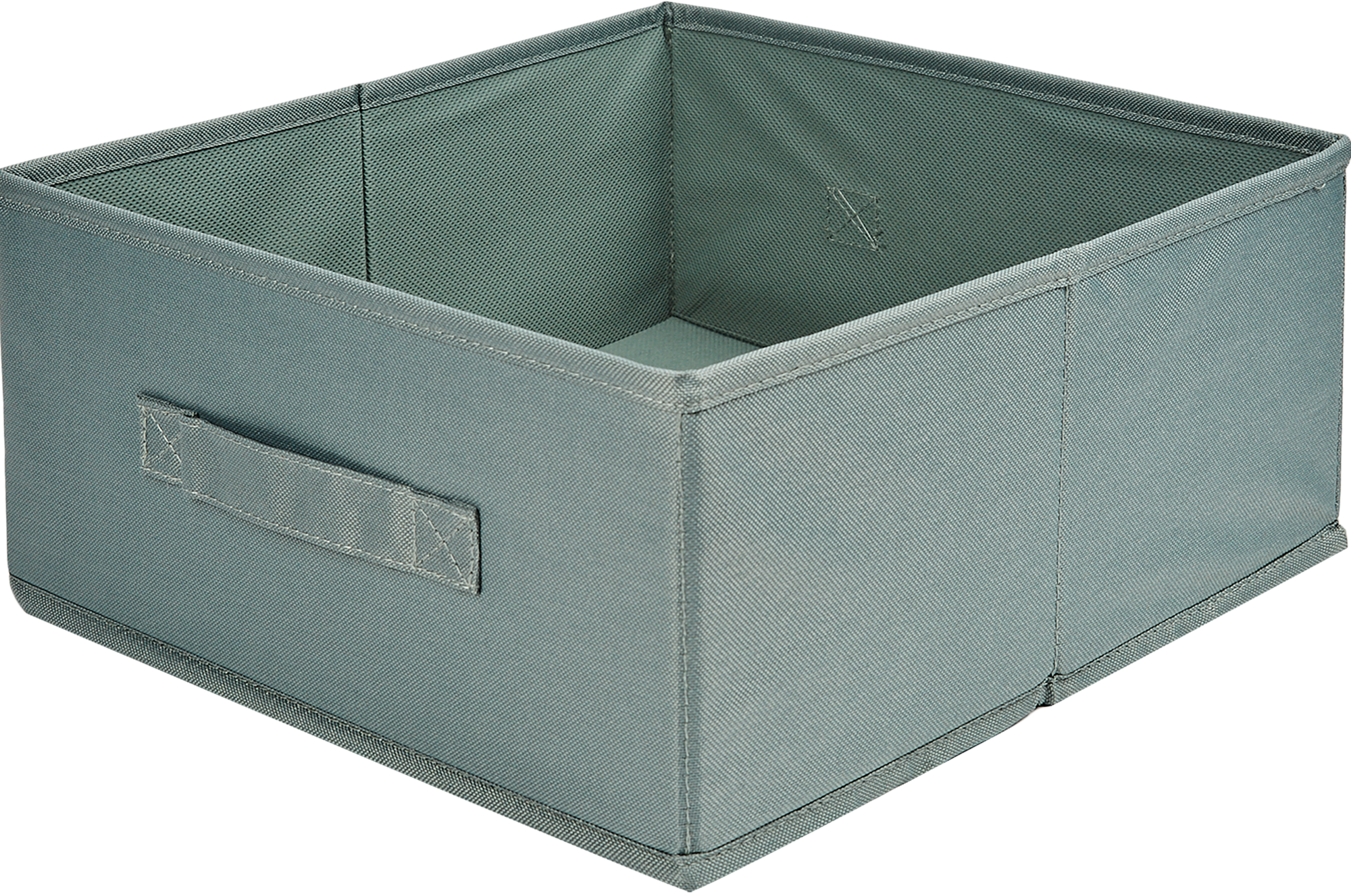 Короб Spaceo KUB 31x31x15 см 14.4 л полипропилен цвет тёмно-зеленый - 1
