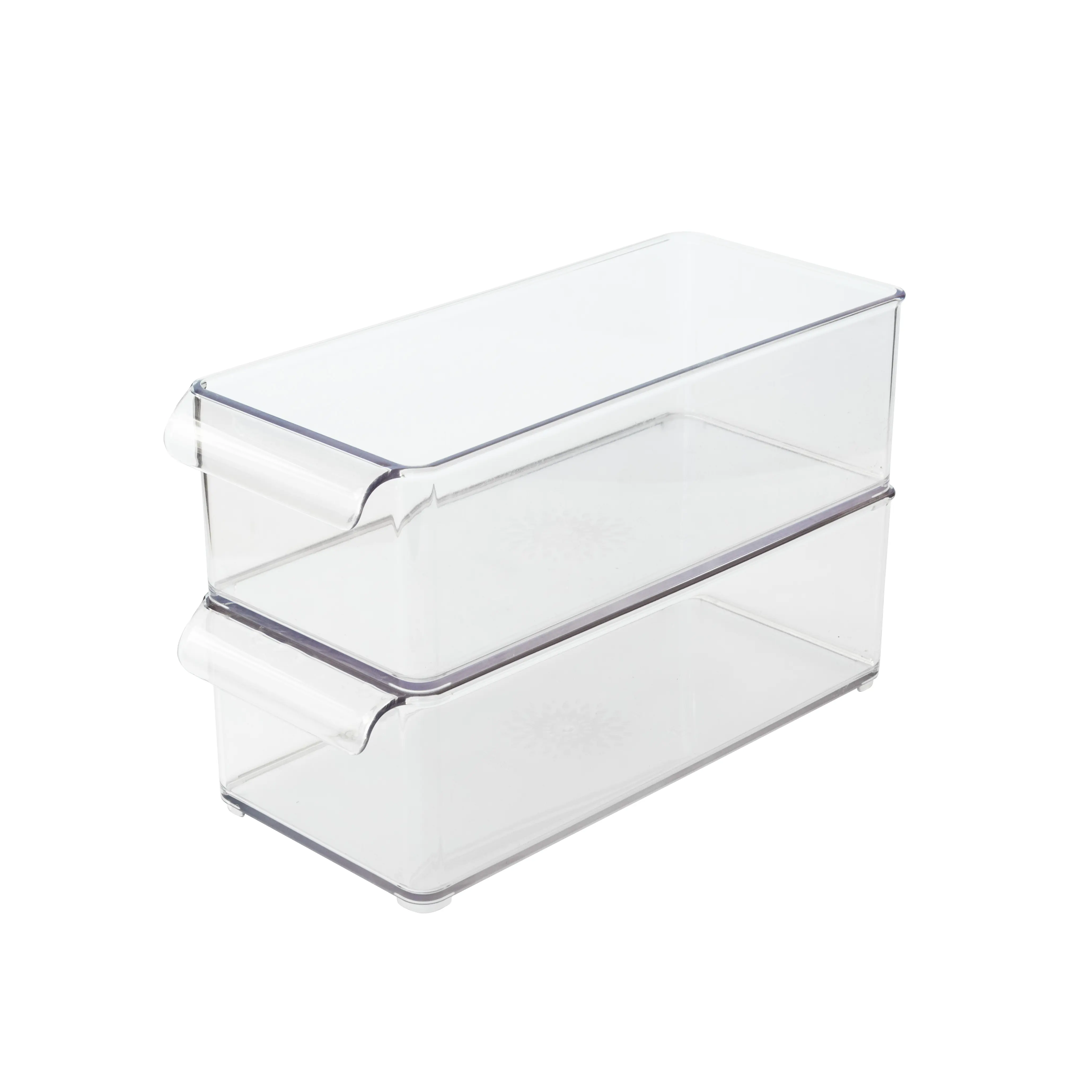 Органайзер Berossi 14.3x10.2x32.9 см 3.7 л полиэтилен без крышки цвет прозрачный