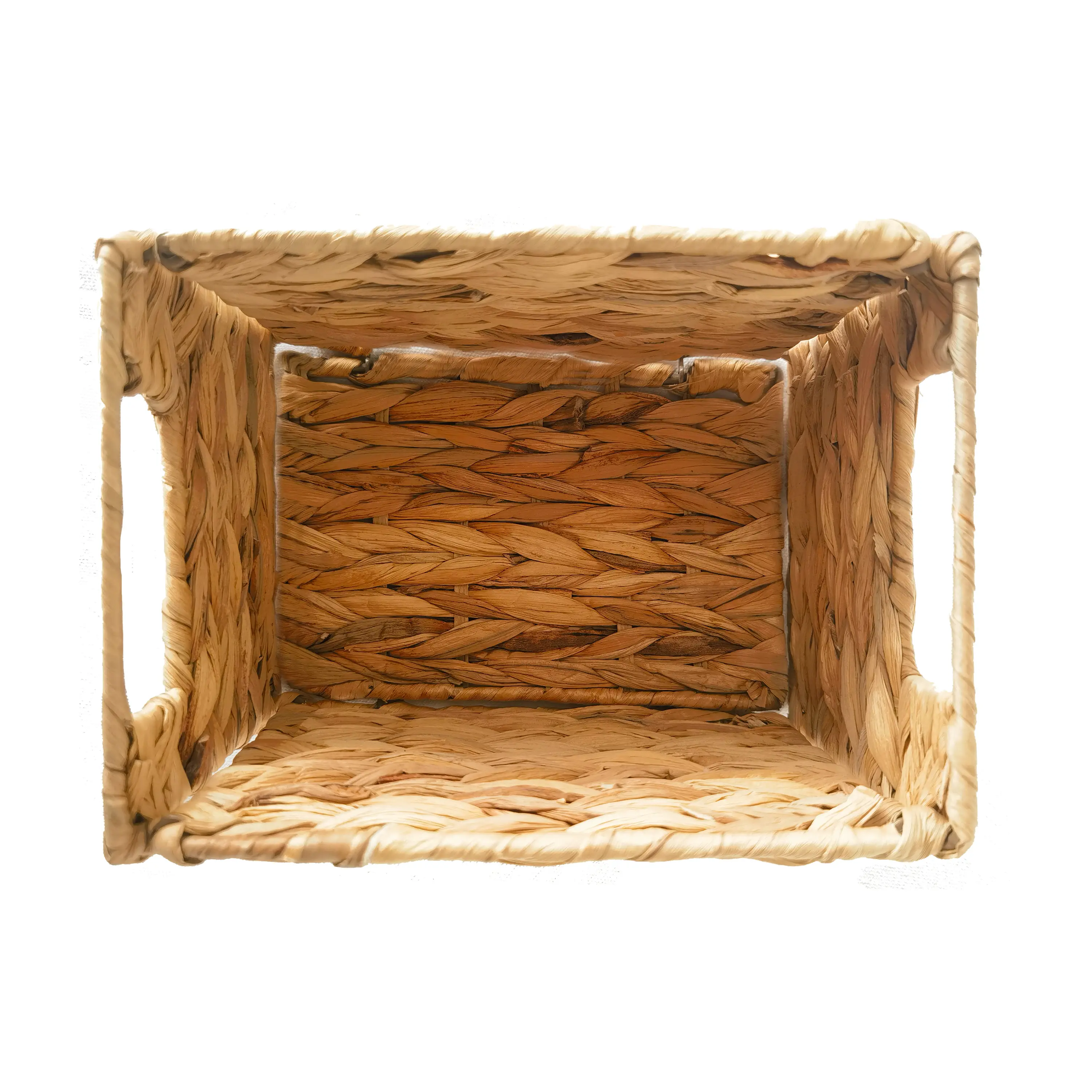 Корзина для хранения 21x15x15 см гиацинт цвет натуральный - 2