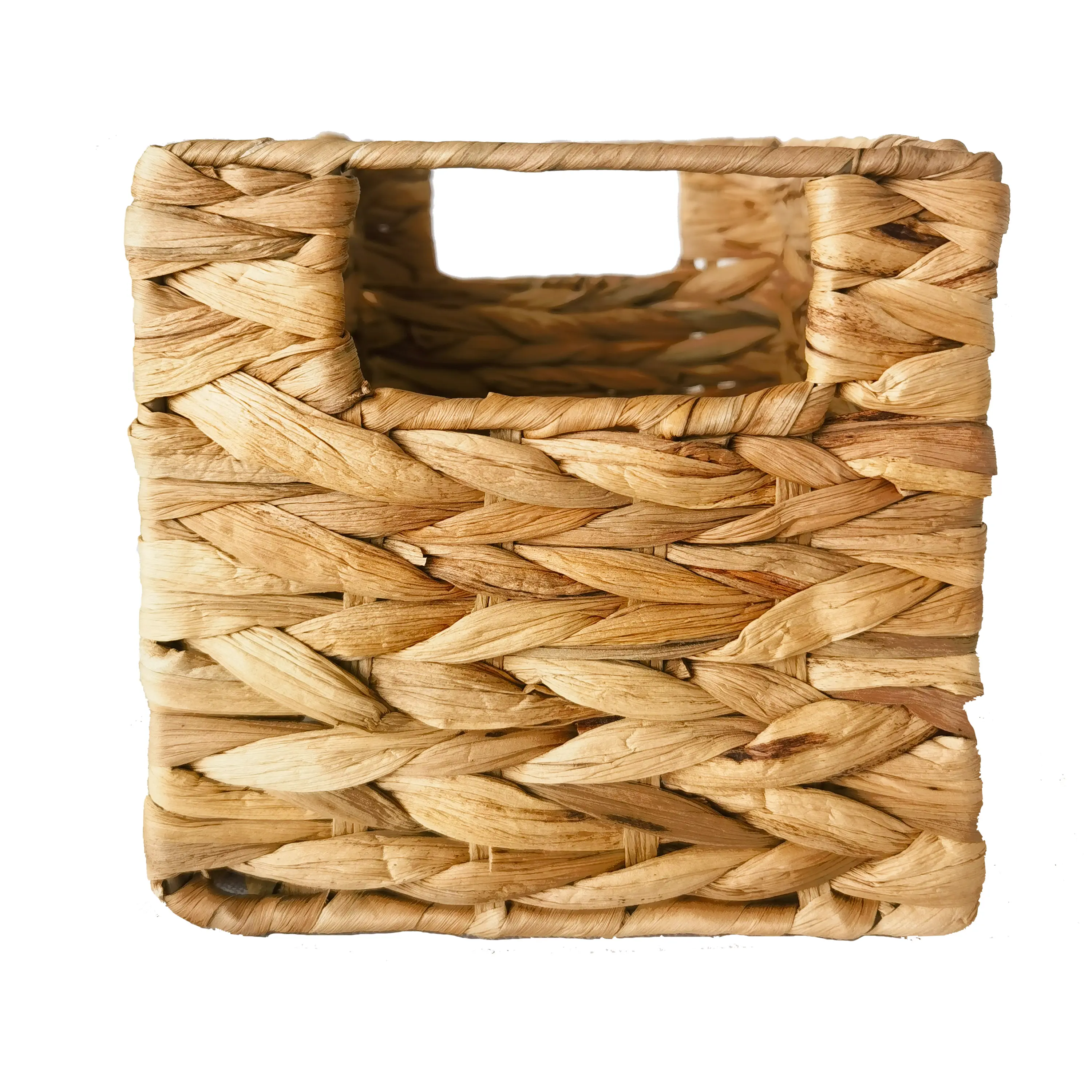Корзина для хранения 21x15x15 см гиацинт цвет натуральный - 3