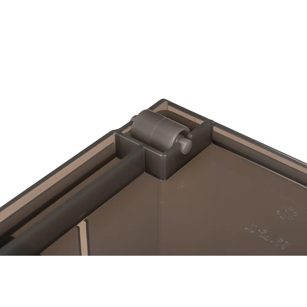 Контейнер для хранения Optima 16.5x12.9x30.5 см полипропилен цвет коричневый - 5
