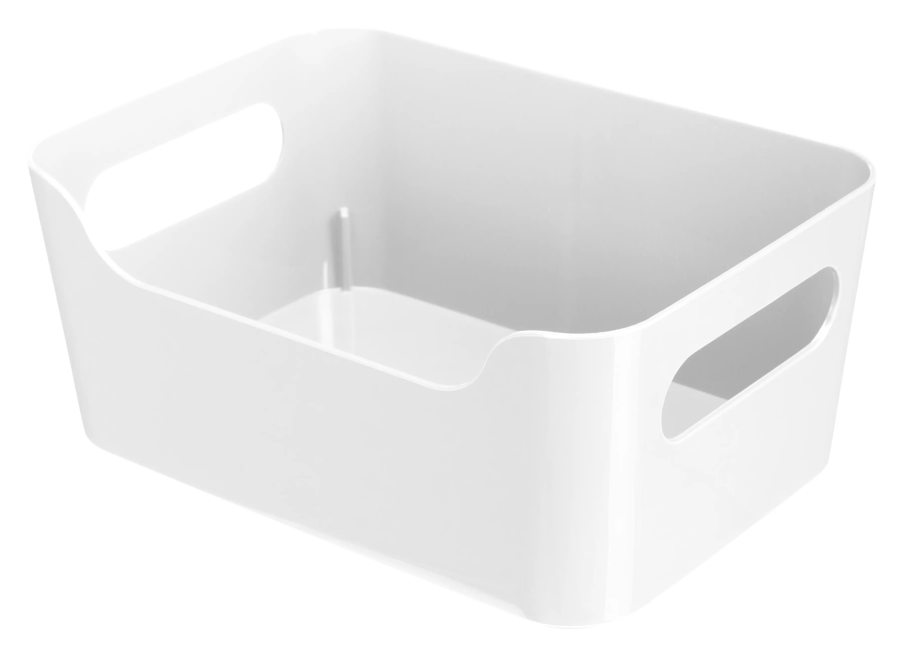 Корзина Scandi 27x10.5x19 см полипропилен цвет белый - 4