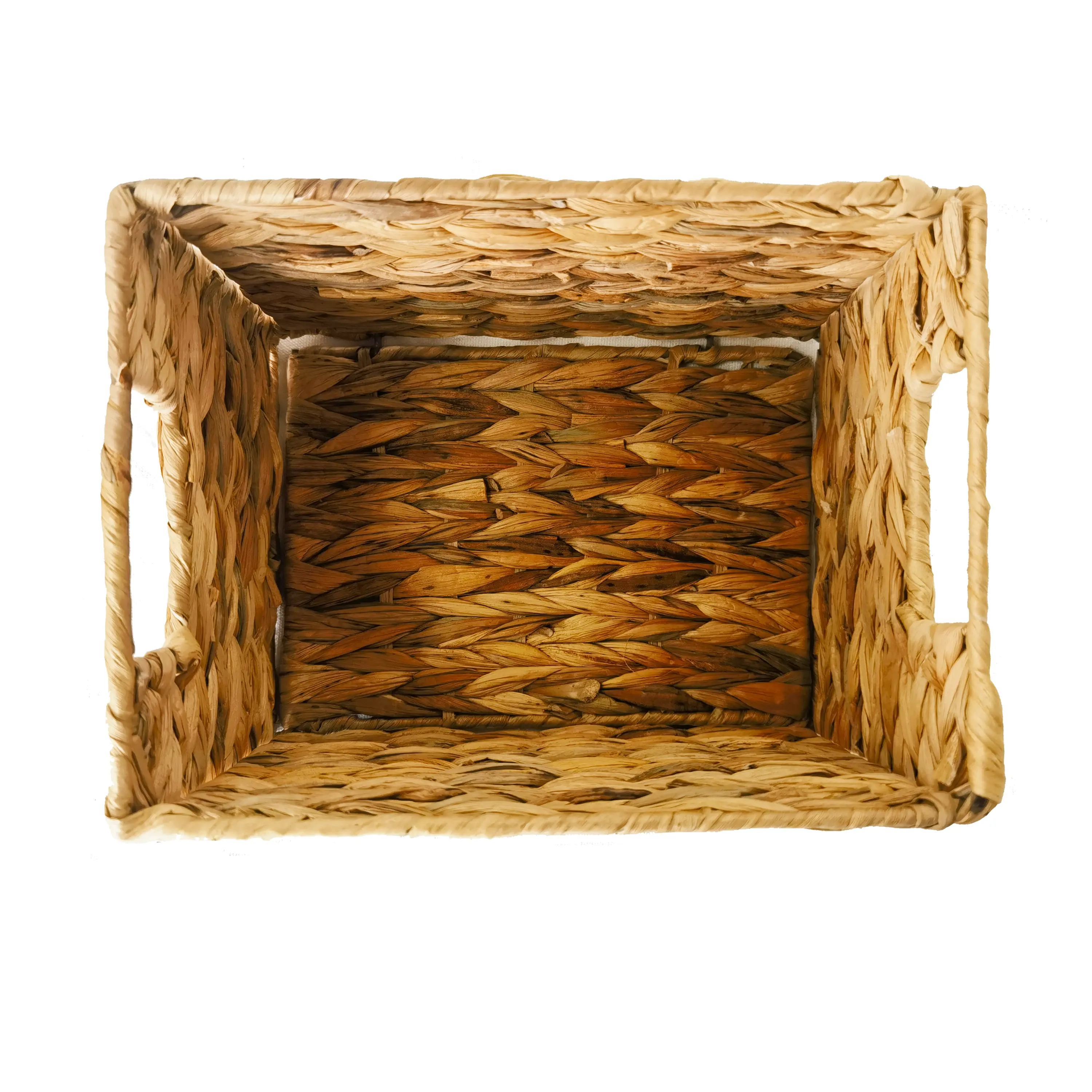Корзина для хранения 25x17x19 см гиацинт цвет бежевый - 2
