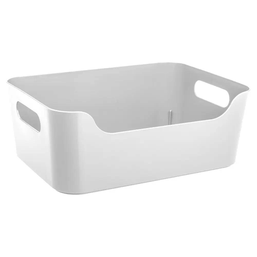Корзина Scandi 27x10.5x19 см полипропилен цвет белый - 1