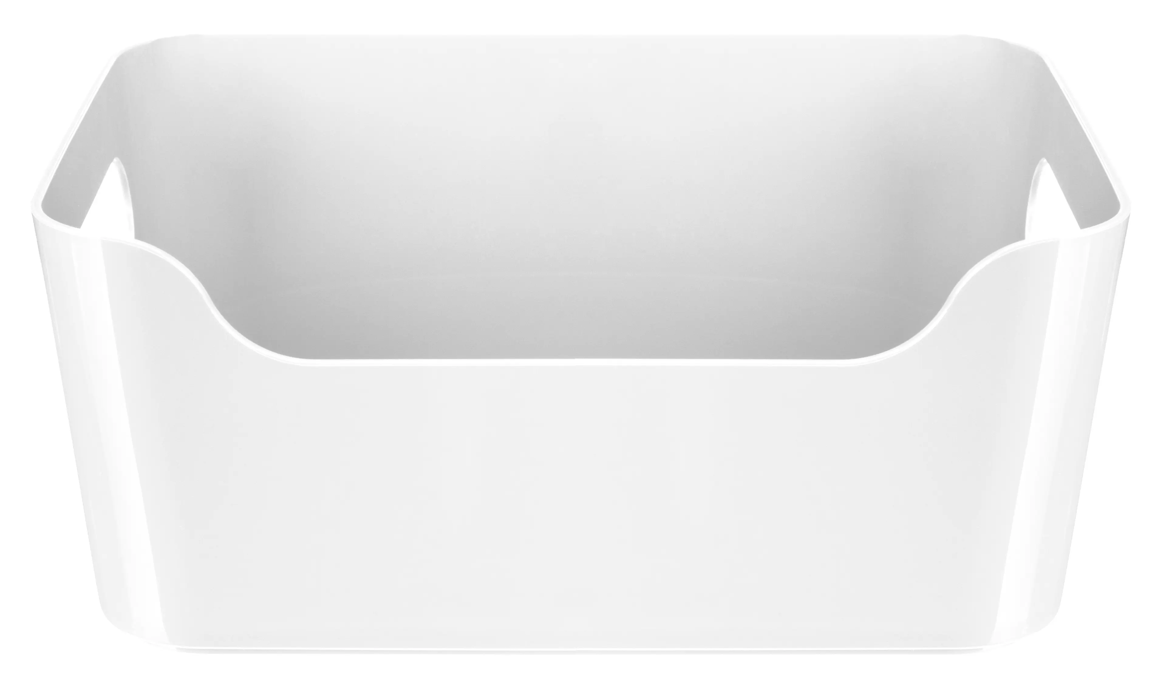 Корзина Scandi 27x10.5x19 см полипропилен цвет белый - 2