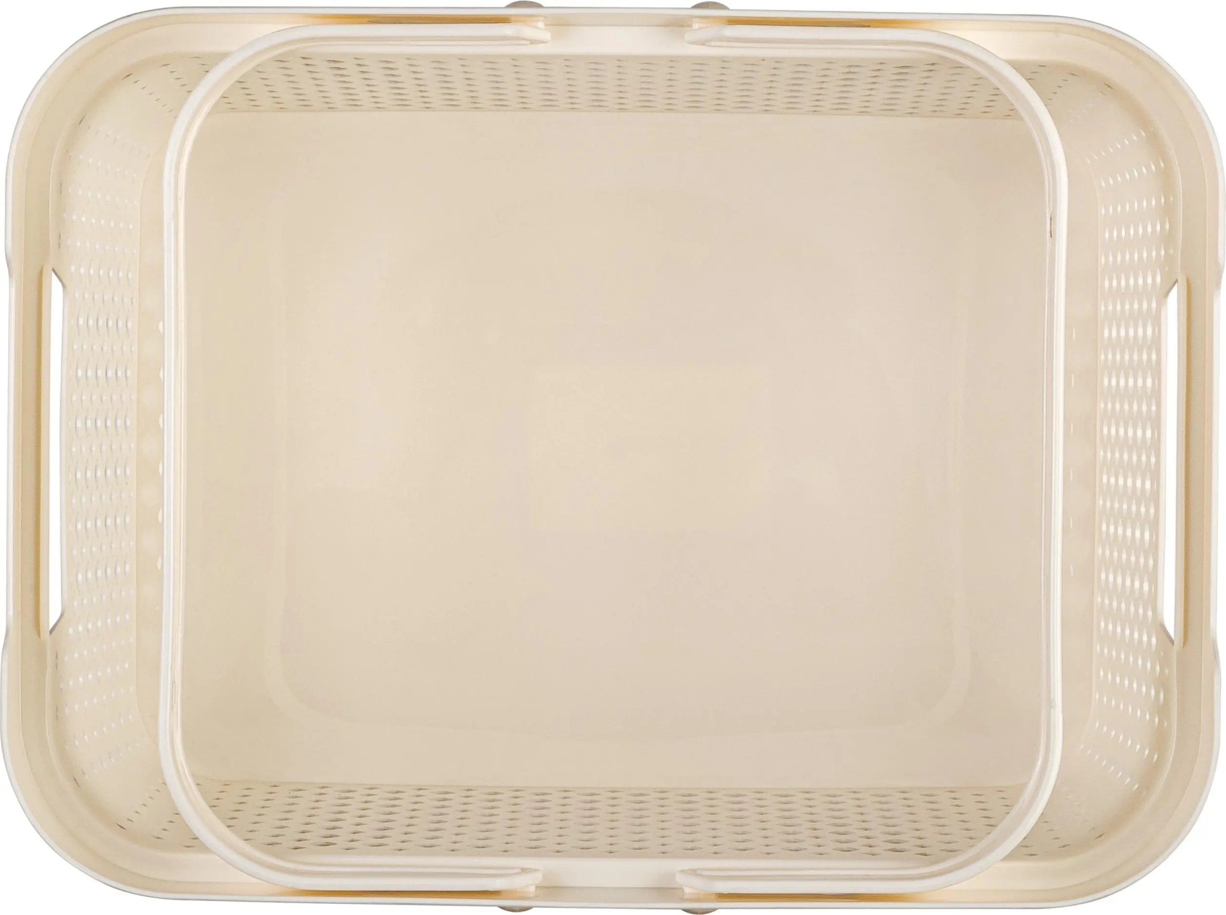 Корзина для хранения Plast Team Mien 26x13.7x19.2 см полипропилен цвет молочный - 4