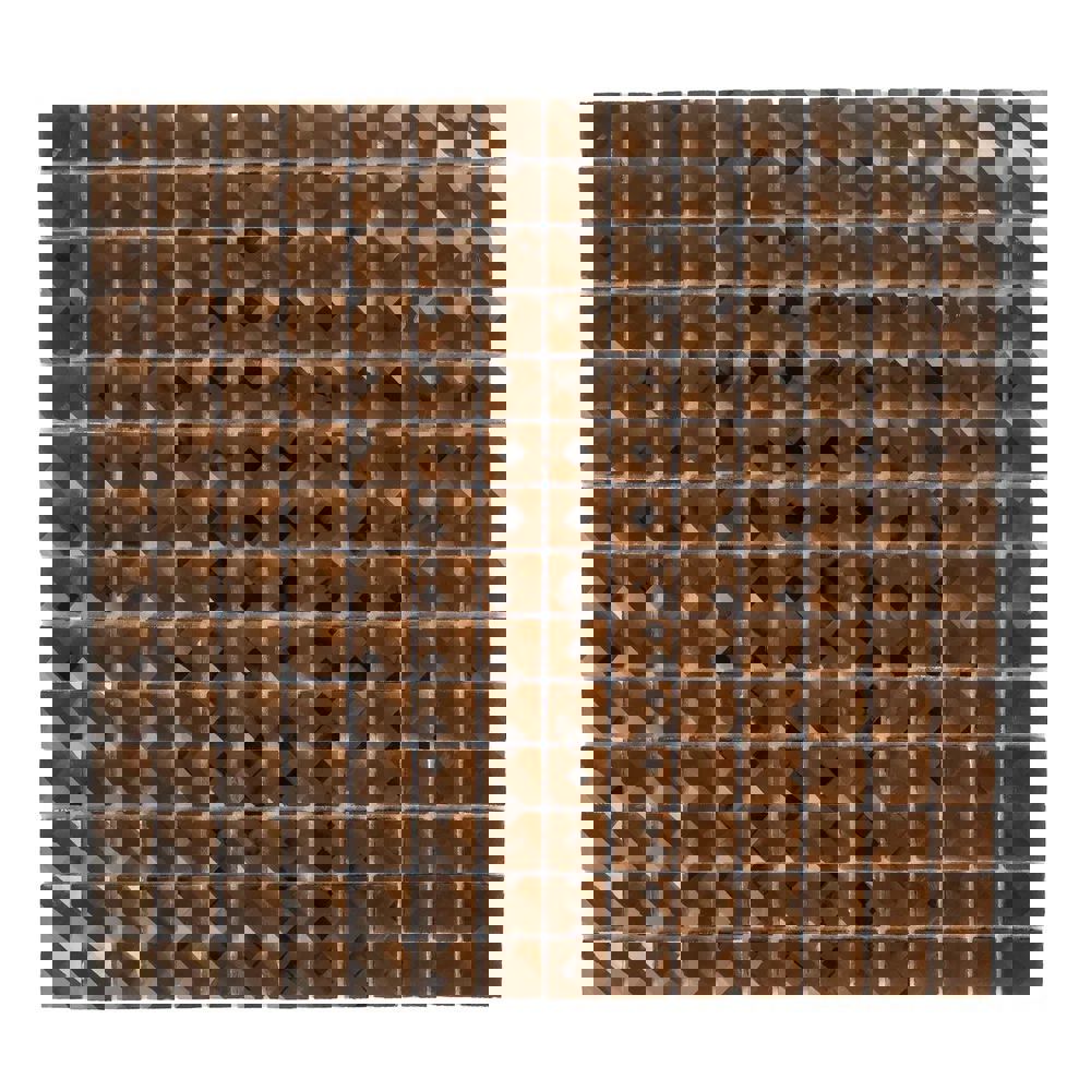 Изображение товара Мозаика стеклянная Керамоград F2x3_05 30x30 см коричневая, для интерьера и наружных работ