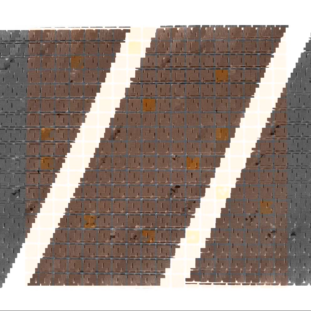 Изображение товара Стеклянная мозаика Керамоград Lp04d_20 30x30 см для внутренней и наружной отделки Бронза