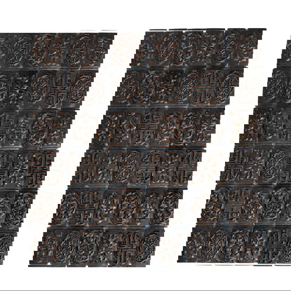 Изображение товара Керамическая стеклянная мозаика 30x30 см Керамоград коричневая для внутренней и наружной отделки