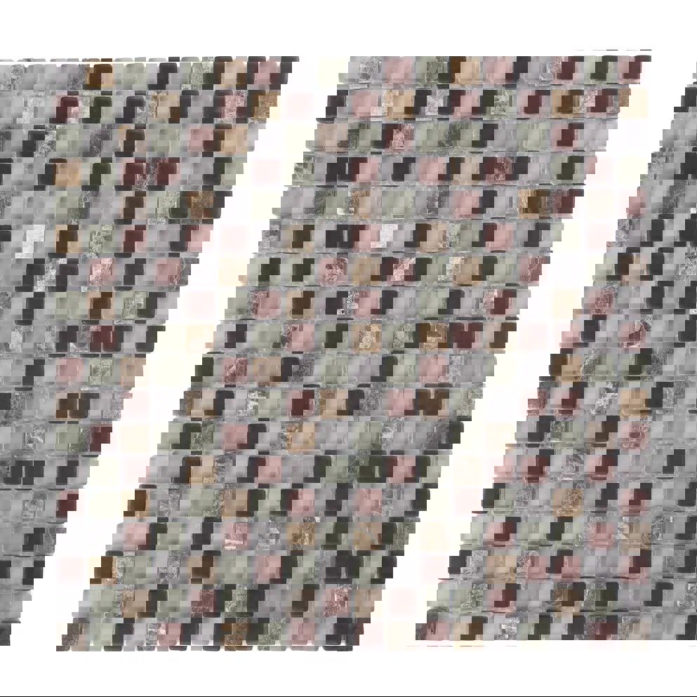 Изображение товара Мозаика стеклянная Керамоград Gs094_10 30x30 см зеленая для внутренней и наружной отделки