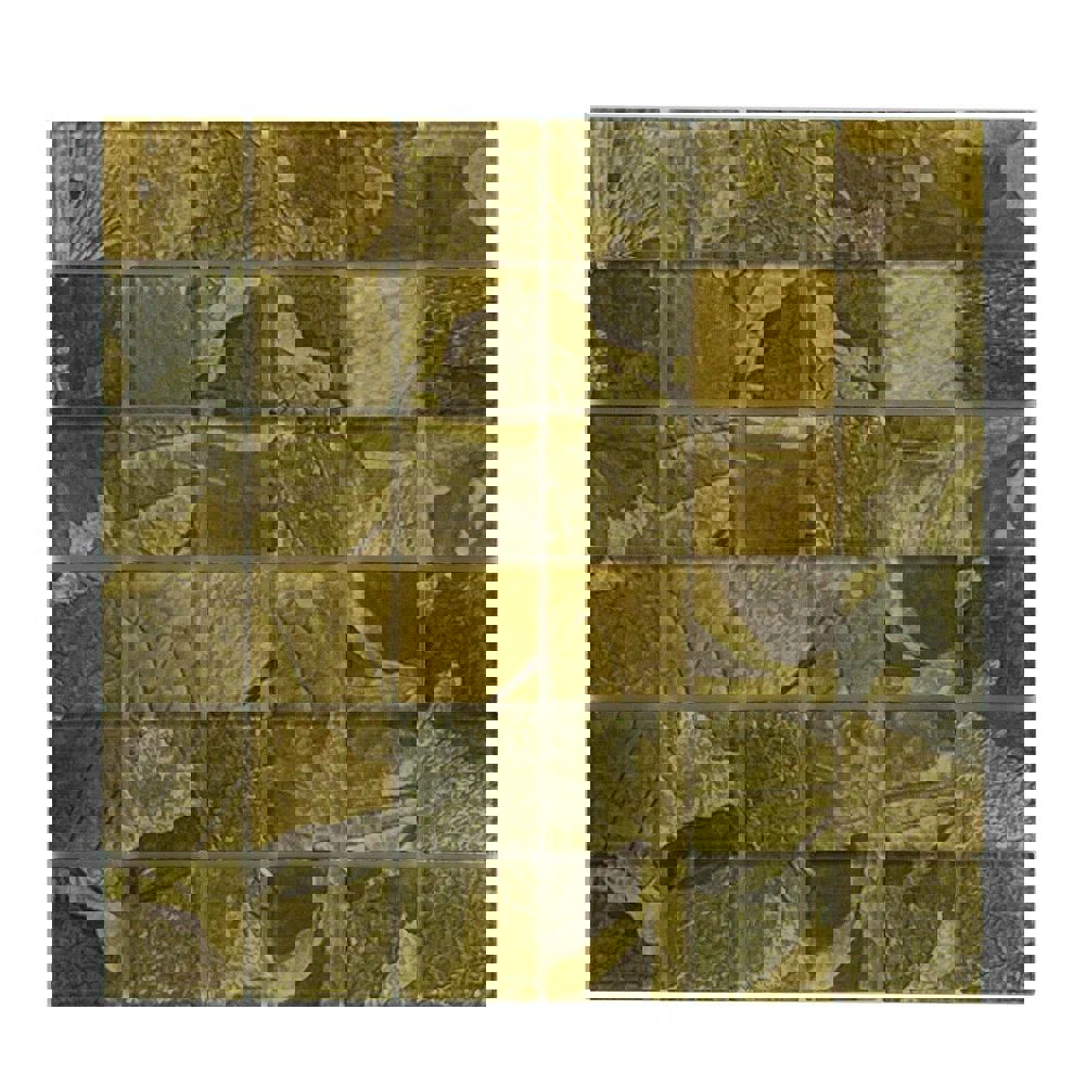 Изображение товара Стеклянная мозаика Керамоград Pm4001_05 30x30 см зеленая для интерьера и бассейна