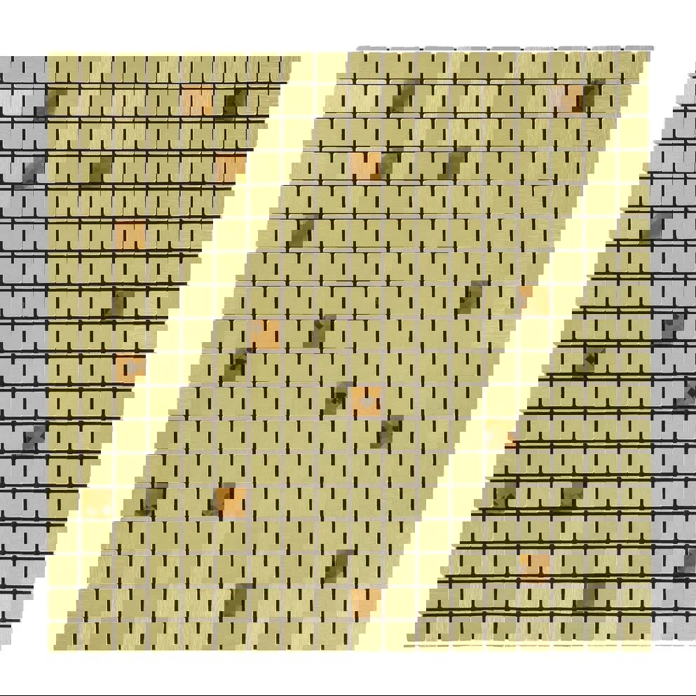 Изображение товара Стеклянная мозаика Керамоград Lp02b 05 30x30 см золотой для стен и пола