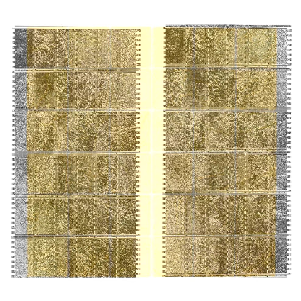 Изображение товара Мозаика стеклянная Керамоград St031_20 30x30 см цвет жёлтый/золотой