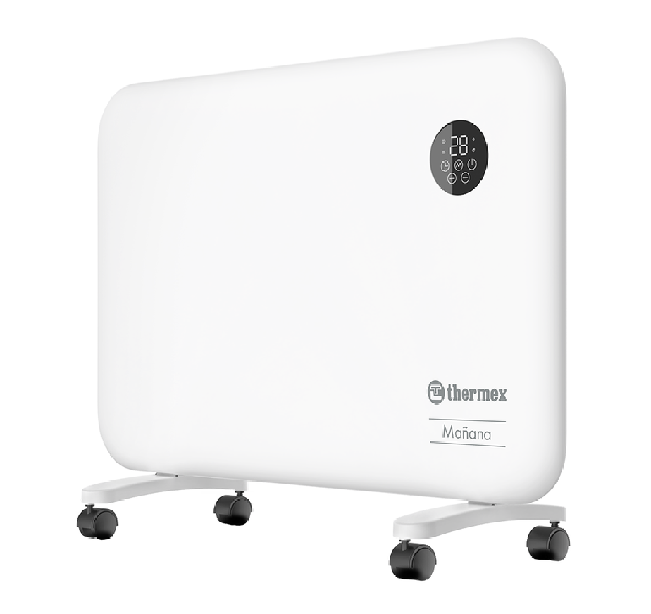 Изображение товара Электрический конвектор Thermex Manana 1500 Вт с ЖК-дисплеем и таймером Изображение товара Электрический конвектор Thermex Manana 1500 Вт с ЖК-дисплеем и таймером