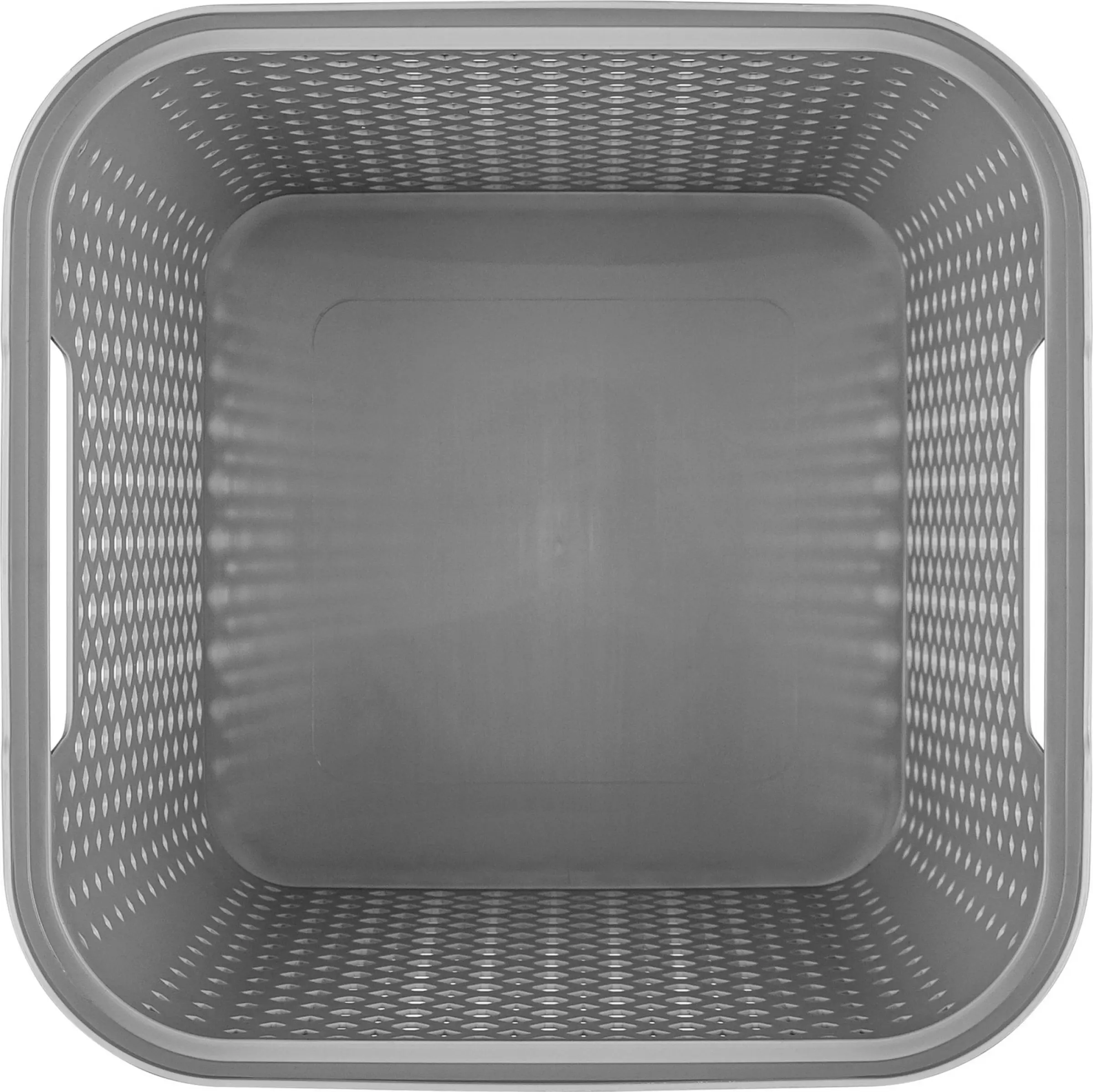 Корзина для хранения Plast Team Mien 31x30x31 см полипропилен цвет серый - 3