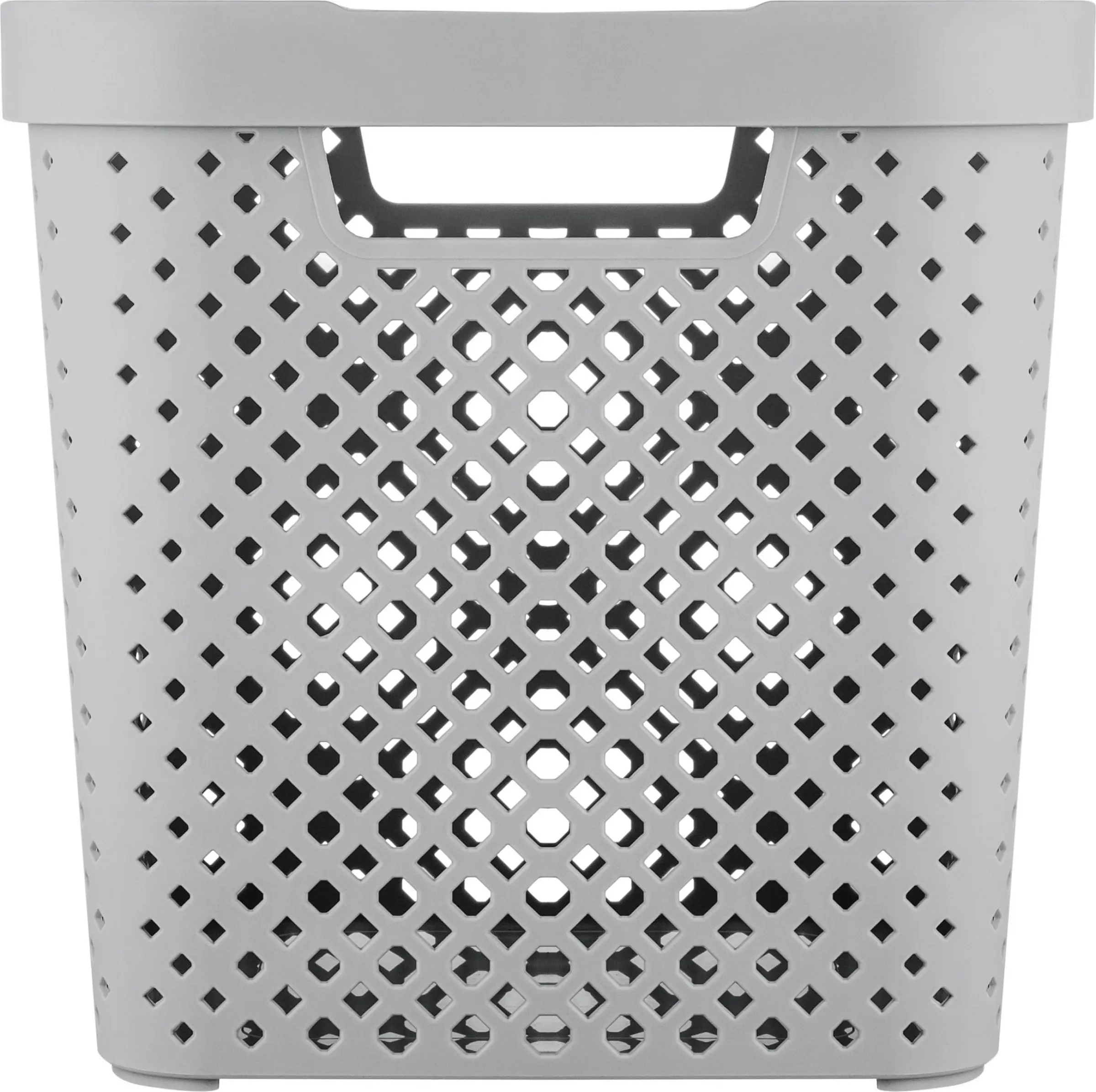 Корзина для хранения Plast Team Mien 31x30x31 см полипропилен цвет серый - 2