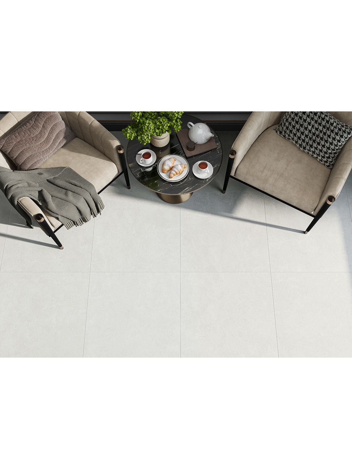 Изображение товара Керамогранит Alma ceramica Sharp GFU6060SHP07R 60x60см цвет серый/серебристый