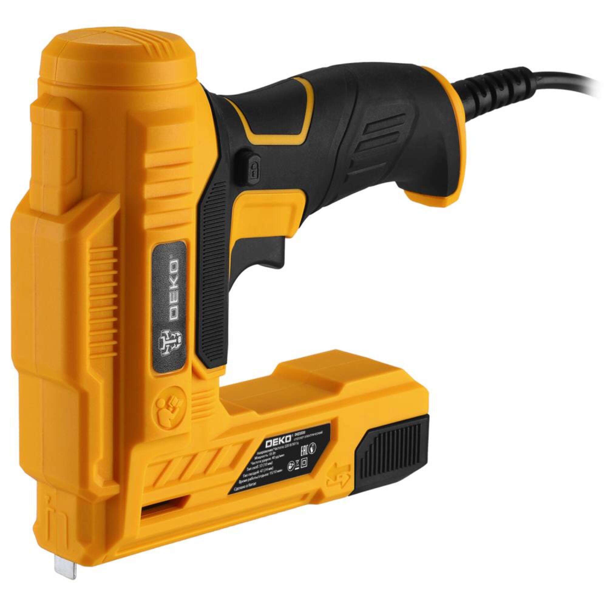 Изображение товара Степлер сетевой Deko DKES500, 2000 Вт тип 53