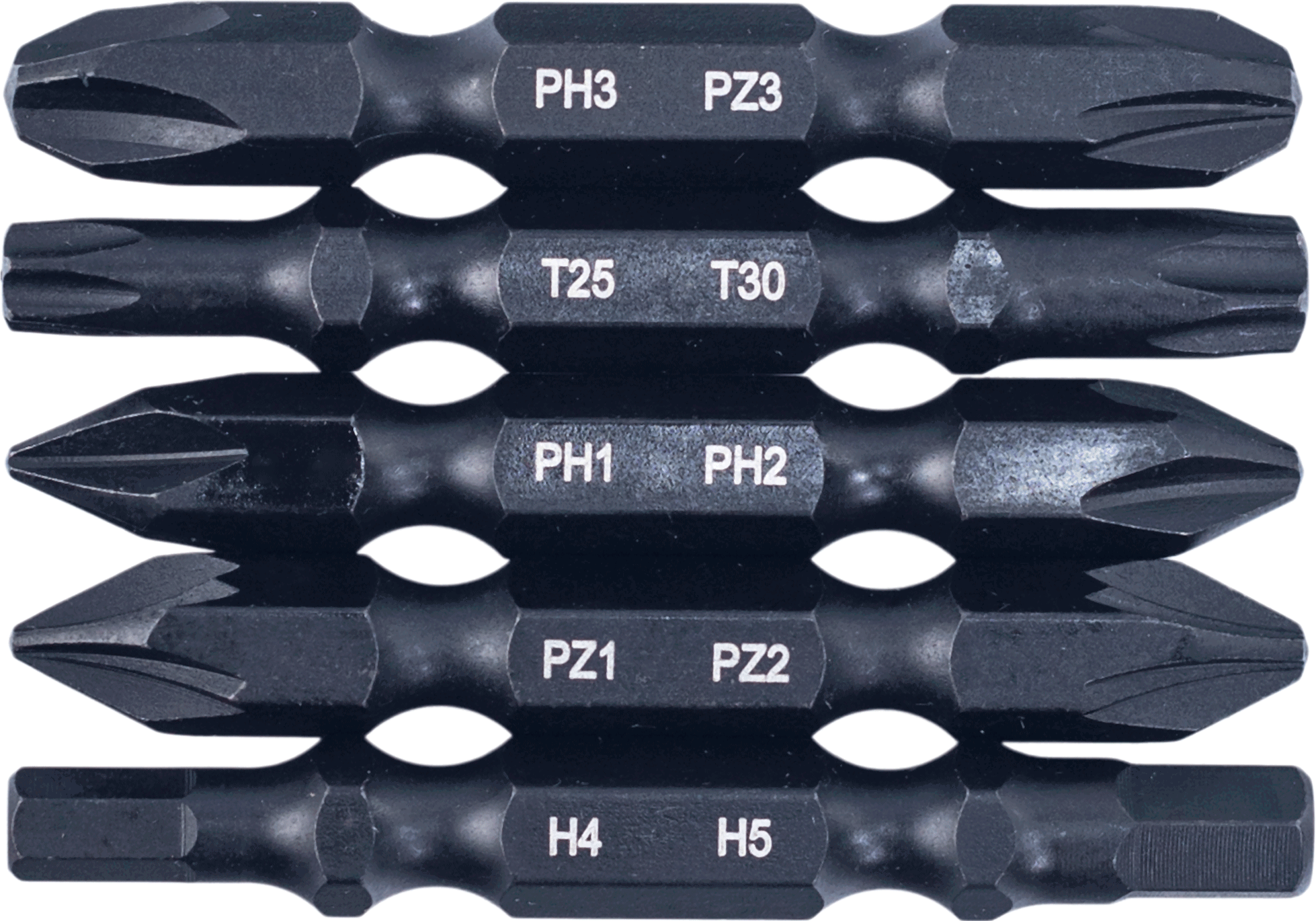 Изображение товара Набор бит двусторонних магнитных Vira Rage 554176, 5 шт