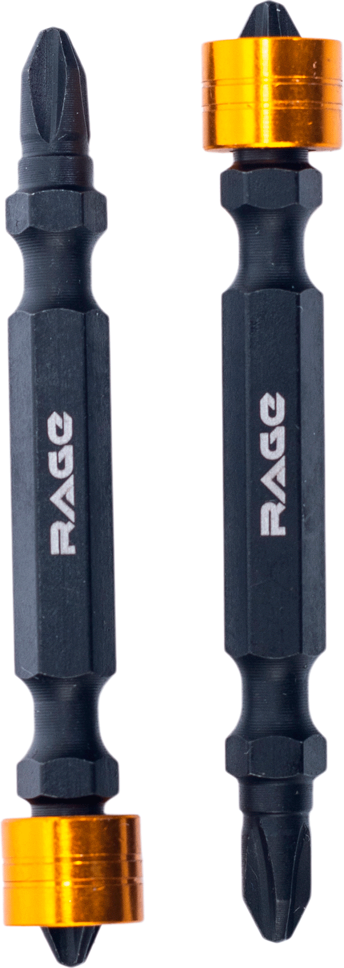 Изображение товара Бита двусторонняя с ограничителем магнитная Rage 554233 PH2x65 мм, 2 шт.