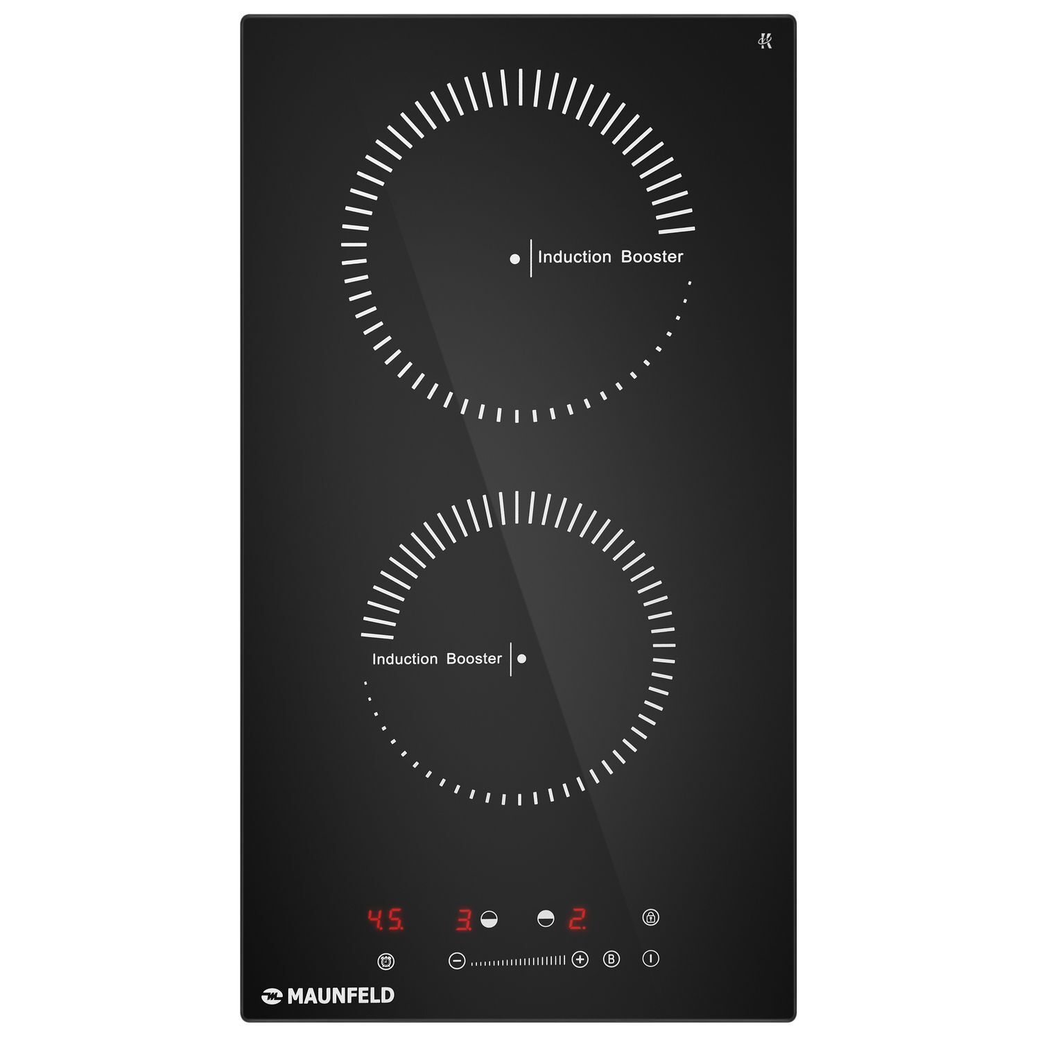 Изображение товара Индукционная варочная панель Maunfeld CVI292STBKC 29 см с сенсорным управлением