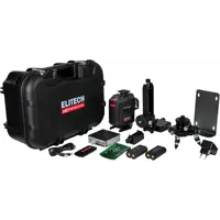 Изображение товара Лазерный нивелир Elitech HD LN 16D зеленый луч, 20 м с кейсом и пультом