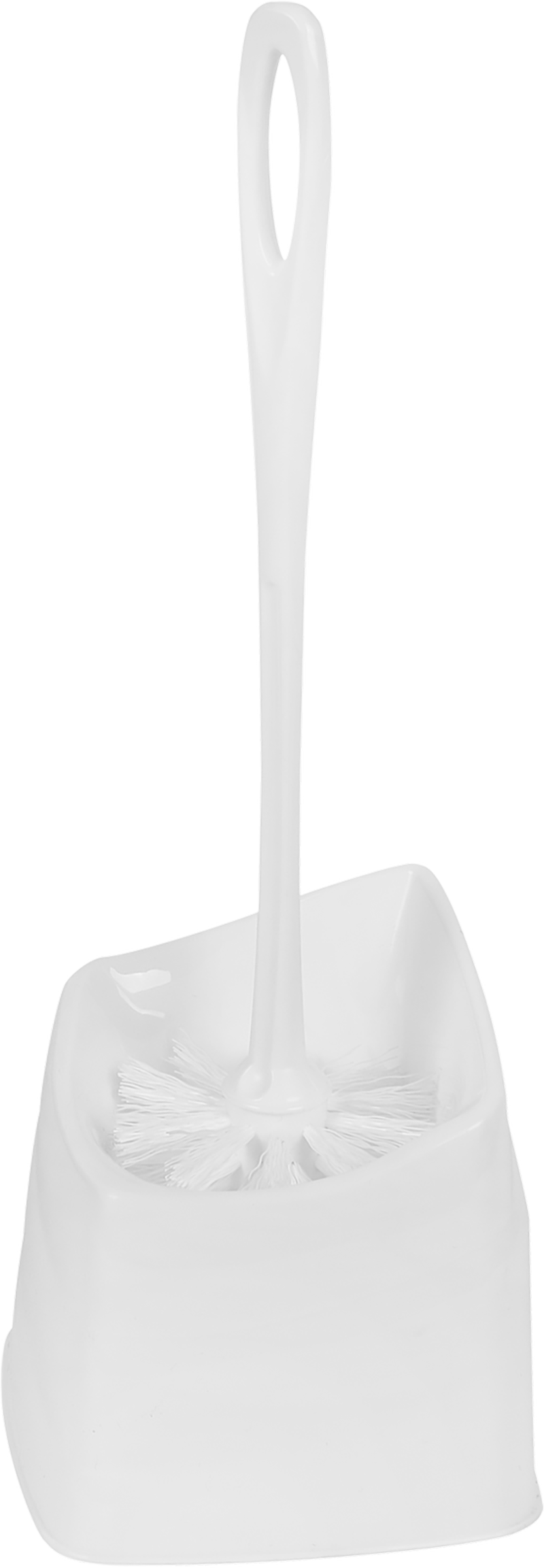 Изображение товара Ершик для унитаза Spin&Clean Step белый уголковый дизайн пластиковый глянцевый