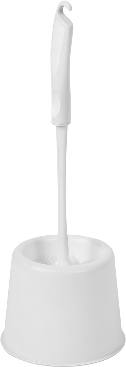 Изображение товара Ёршик для унитаза Spin&Clean Ballet белый - чистота и гигиена в ванной