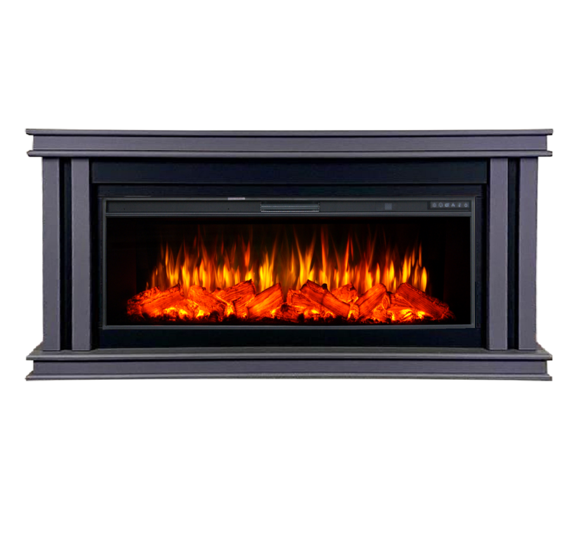 Изображение товара Каминокомплект Inter flame Квинт с очагом Freespace 50 графит 1700Вт