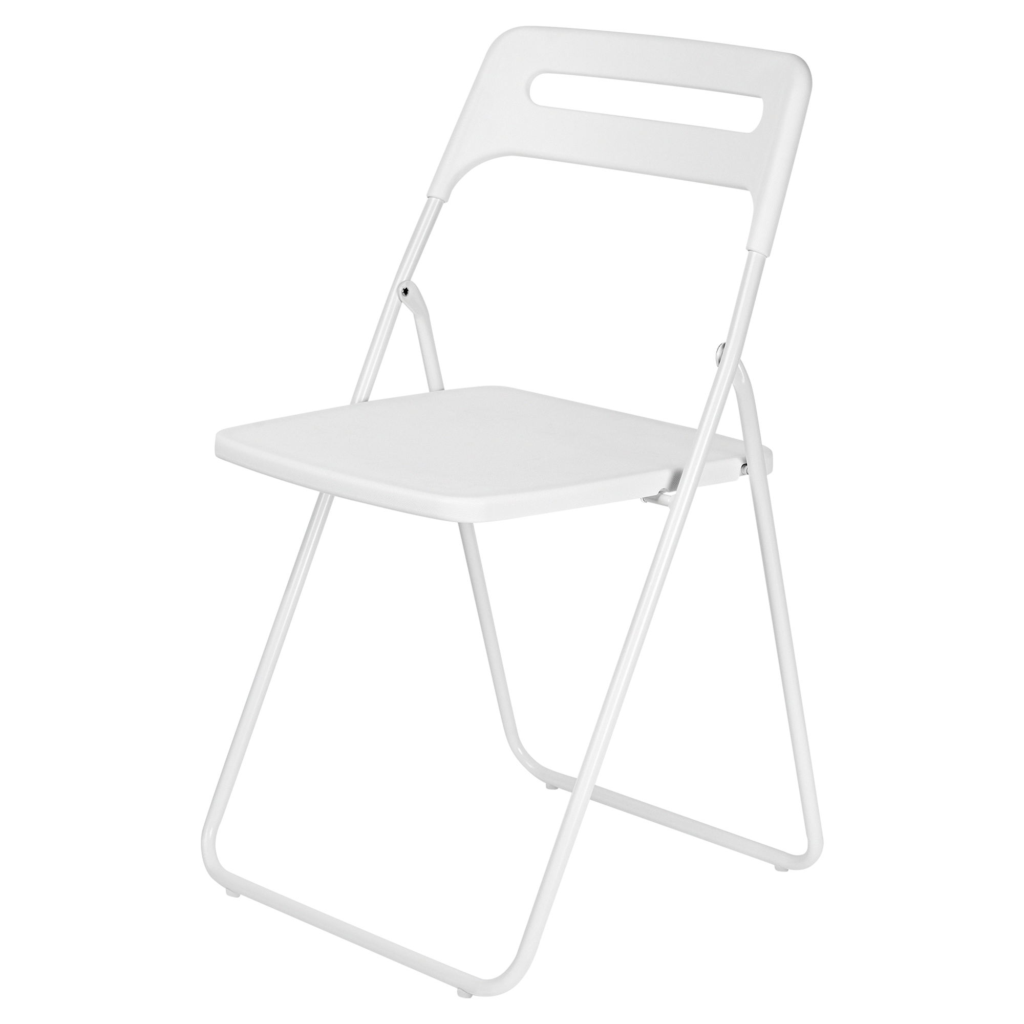 Изображение товара Обеденный стул Vidage Бакбо белый металл полипропилен складной