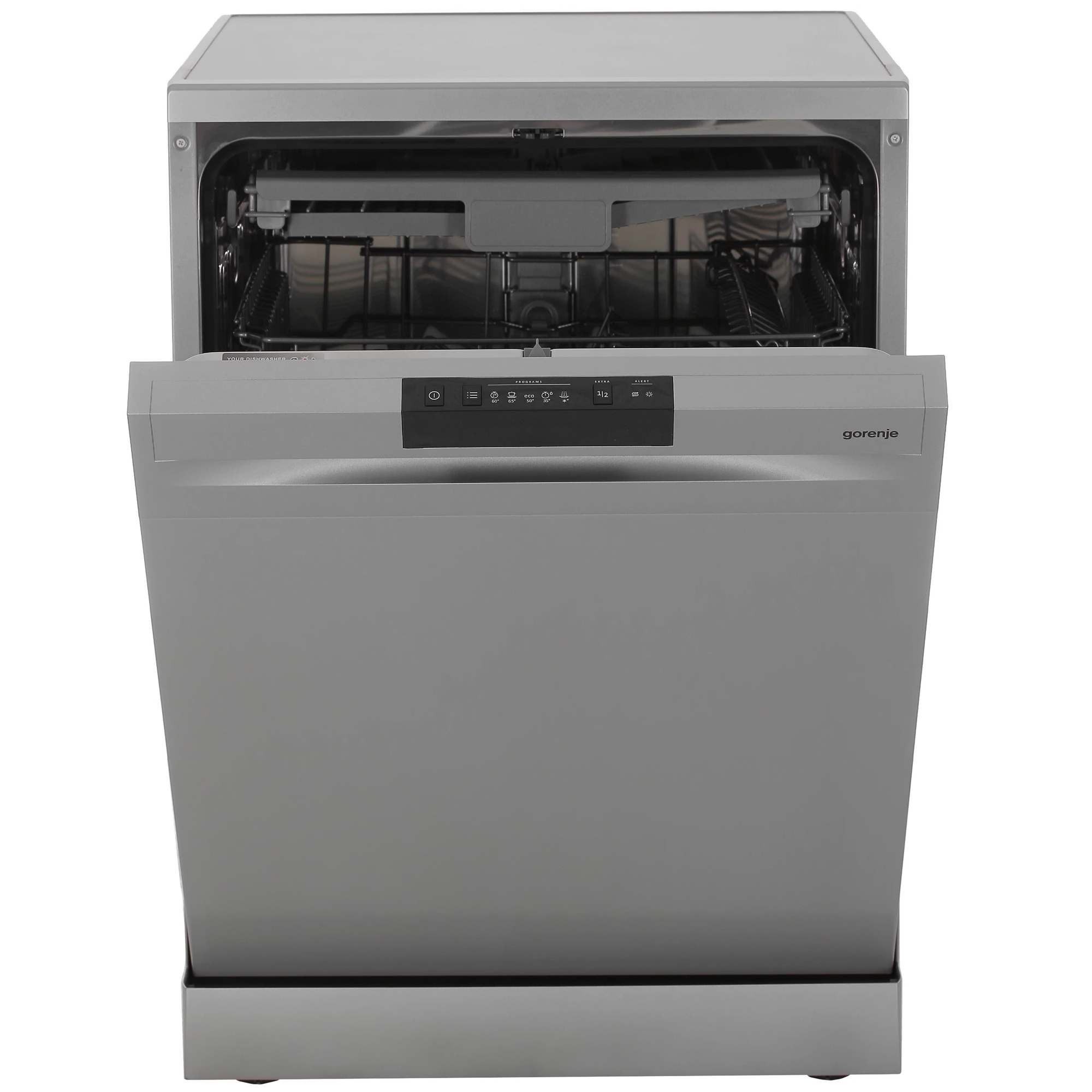 Изображение товара Отдельностоящая посудомоечная машина Gorenje GS620C10S 60 см 5 программ цвет серебристый Изображение товара Отдельностоящая посудомоечная машина Gorenje GS620C10S 60 см 5 программ цвет серебристый