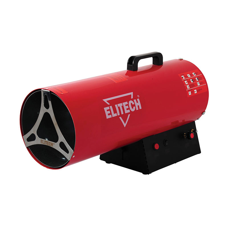 Изображение товара Тепловая пушка газовая Elitech ТП 30ГБ 30 кВт красный/черный