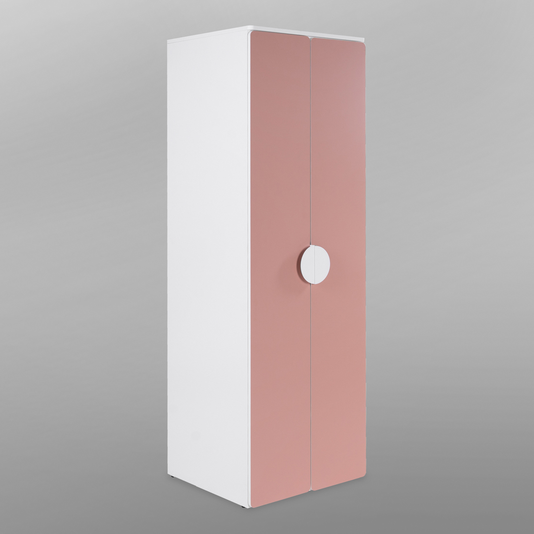 Изображение товара Шкаф распашной Гуд Лакк Пикси 2 двери полка Мечтательный пион ДСП для детской