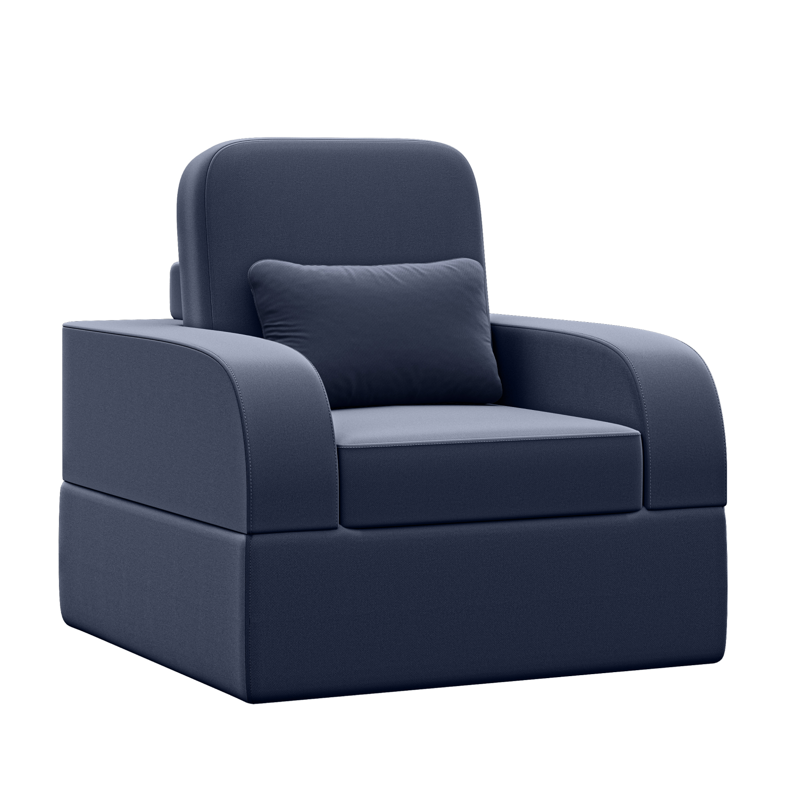 Изображение товара Кресло-кровать High performance Мико 97x100x97 см велюр цвет синий