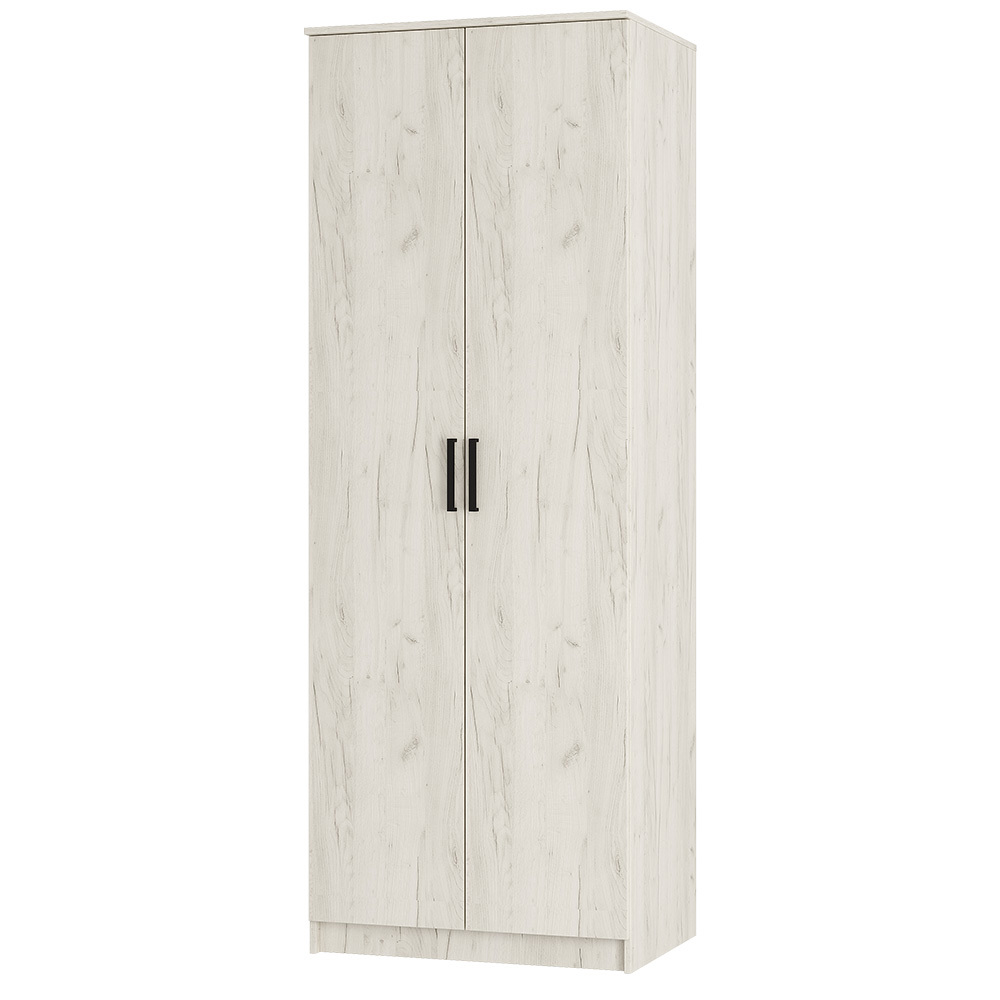 Изображение товара Шкаф распашной Фиеста из ЛДСП 80.2x221.6x61 см белый дуб