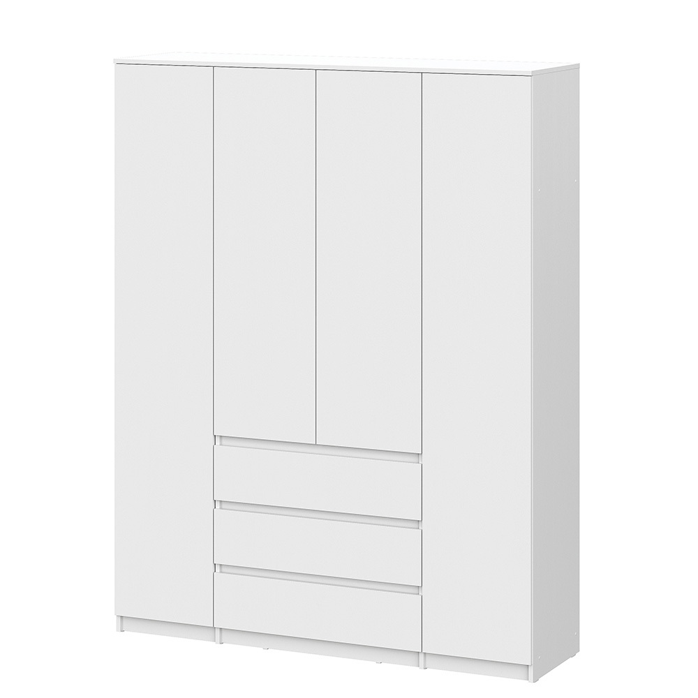 Изображение товара Шкаф распашной Арника Денвер 4 двери белый 160.1x205.2 см