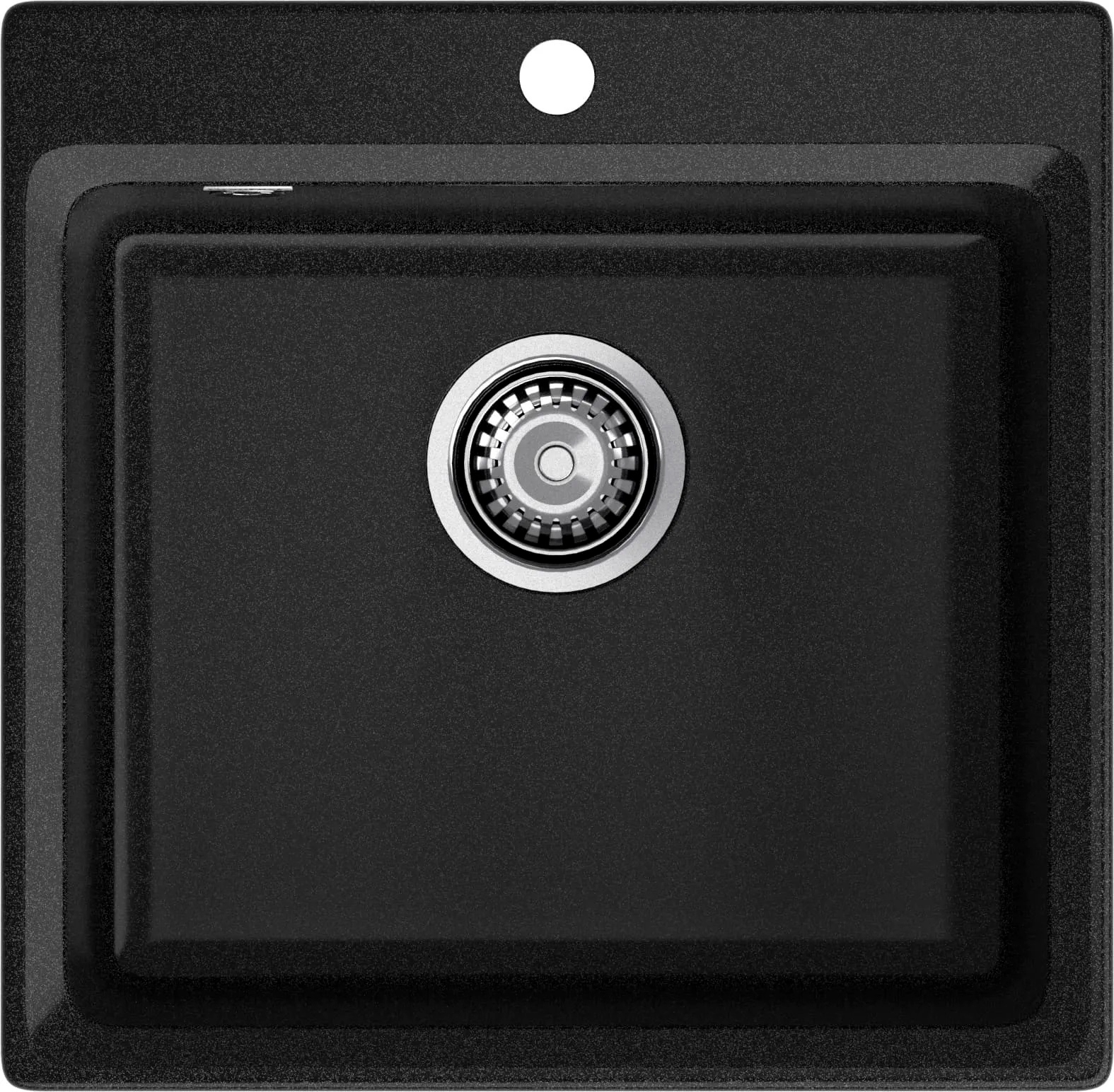 Изображение товара Врезная мойка Granfest LV-510 искусственный камень графит 50x51x20 см