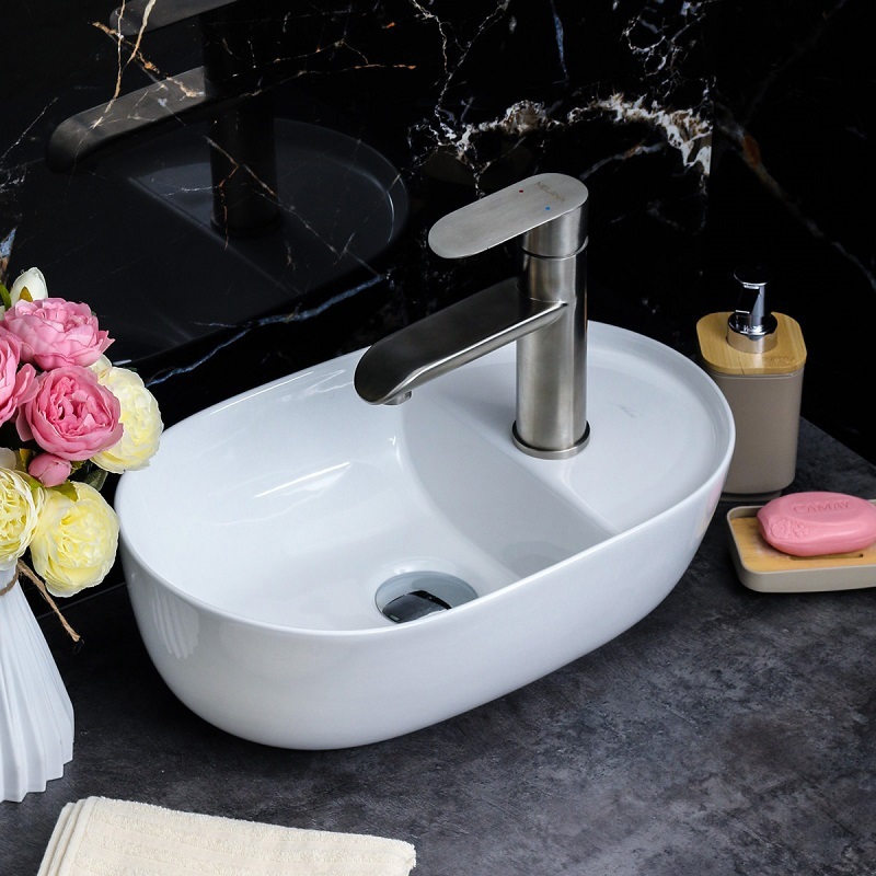 Изображение товара Раковина накладная Melana 78352-805 42см цвет белый