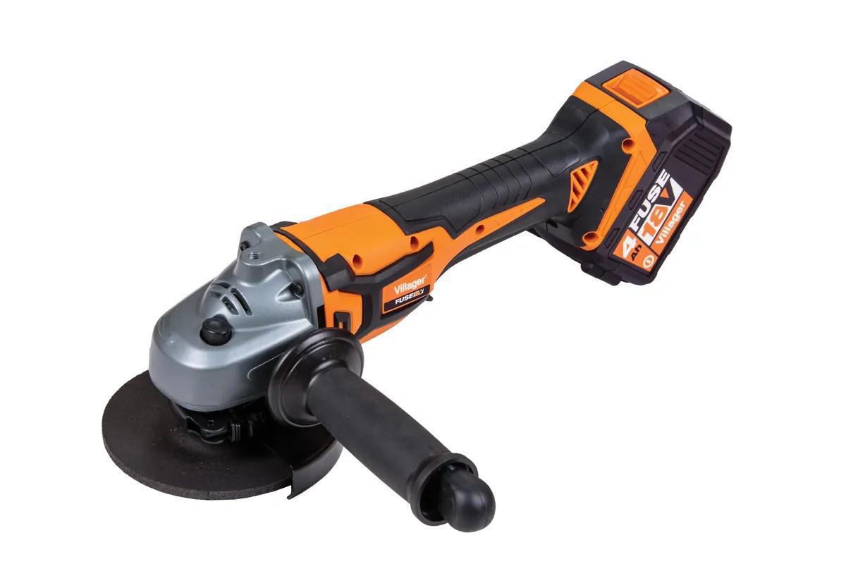 Изображение товара Аккумуляторная бесщеточная углошлифовальная машина Villager VLP 4520 18 В 125 мм